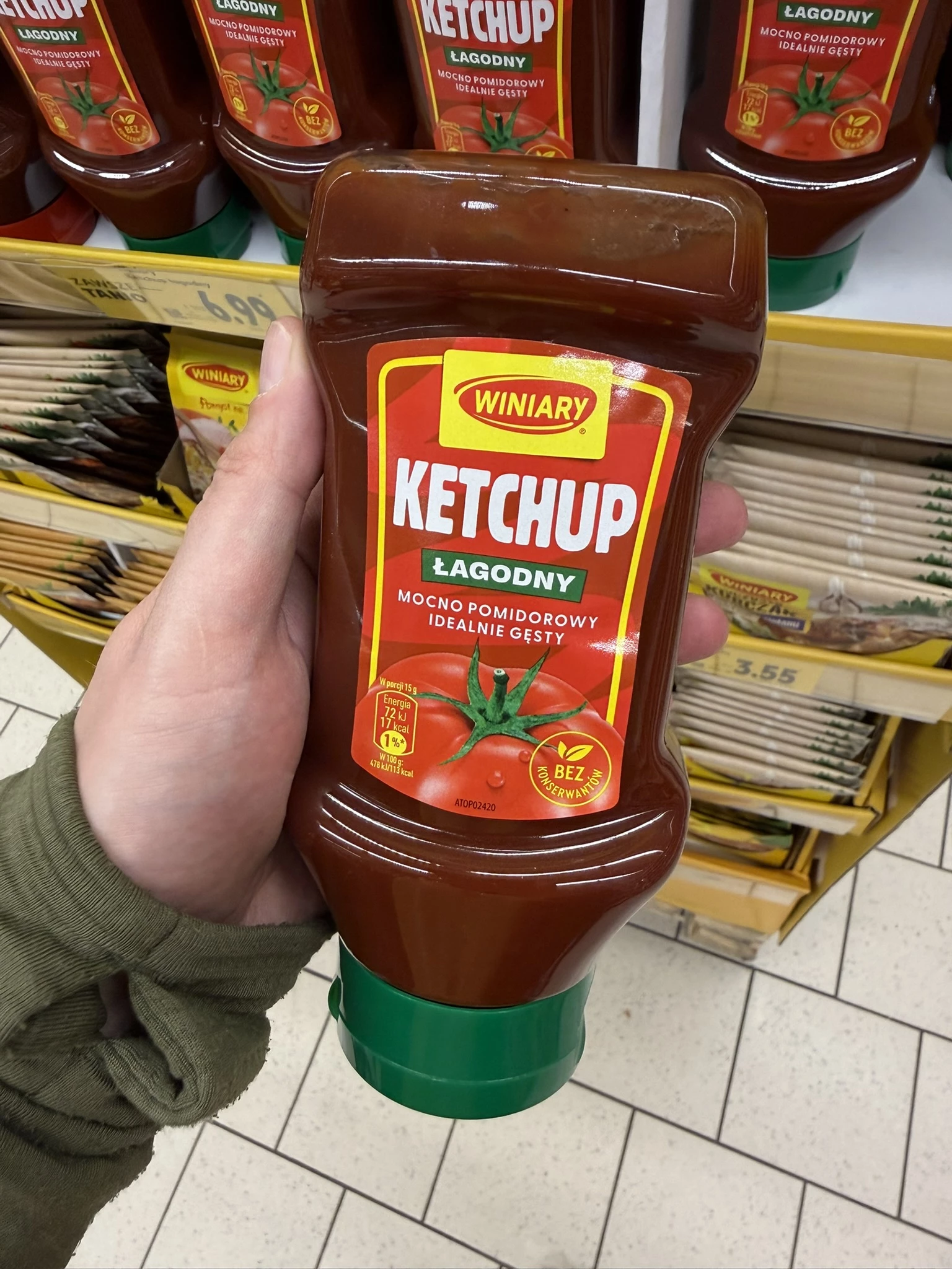 Winiary Ketchup Łagodny | 450g