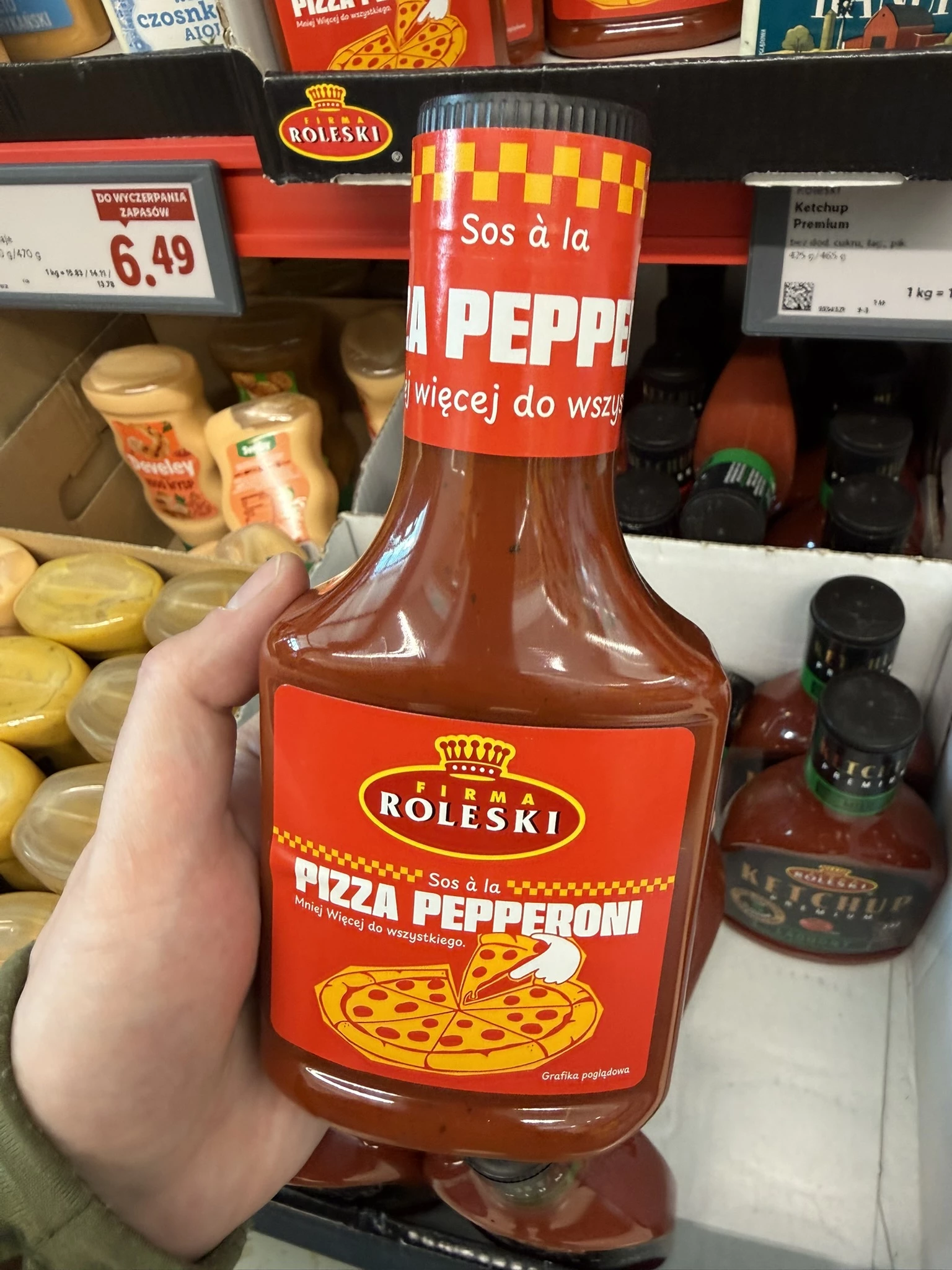 Roleski Sos à la Pizza Pepperoni | 340g