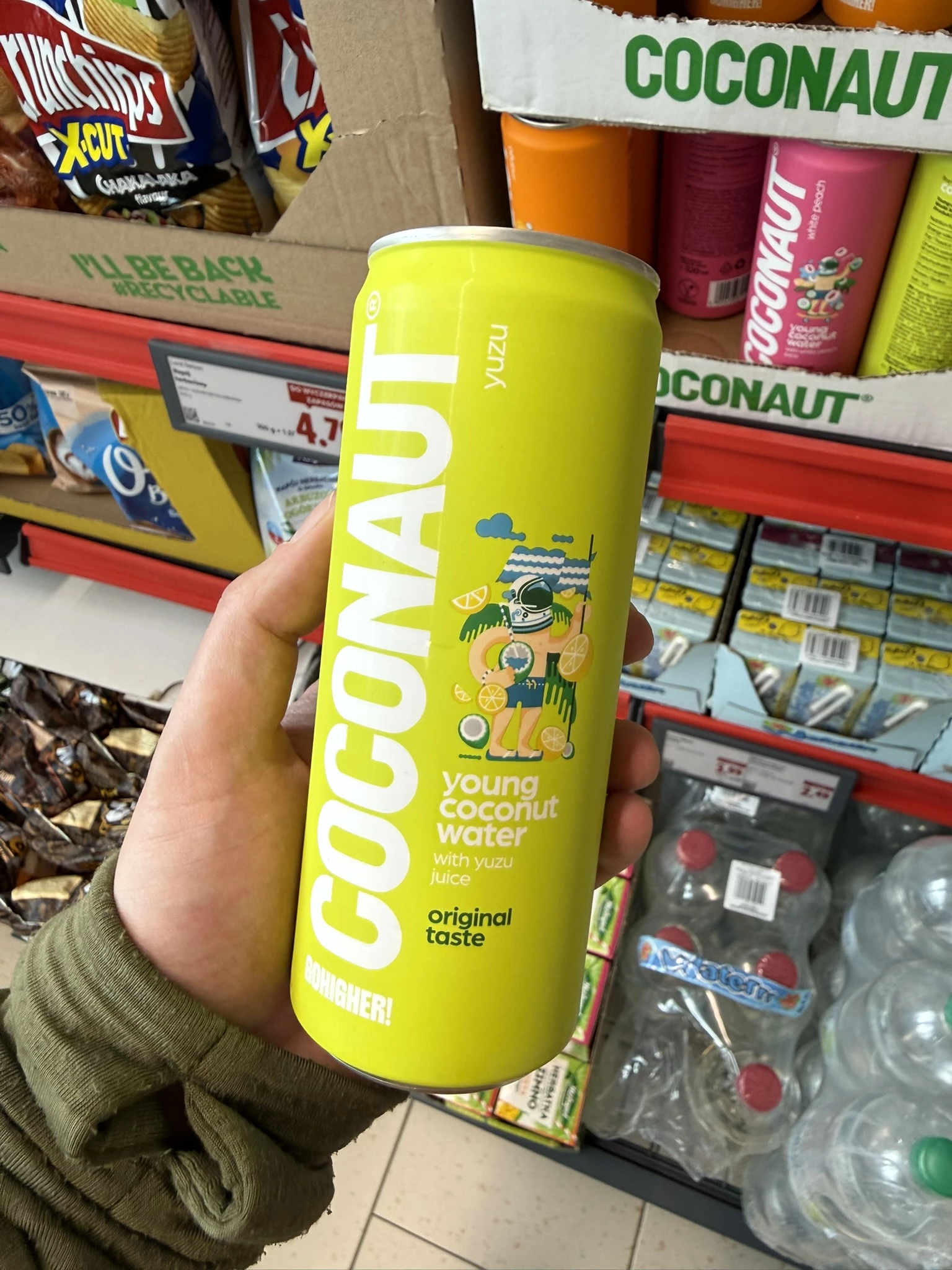 Coconaut Young Coconut Water with Yuzu Juice / Coconaut woda kokosowa z sokiem yuzu | 320ml