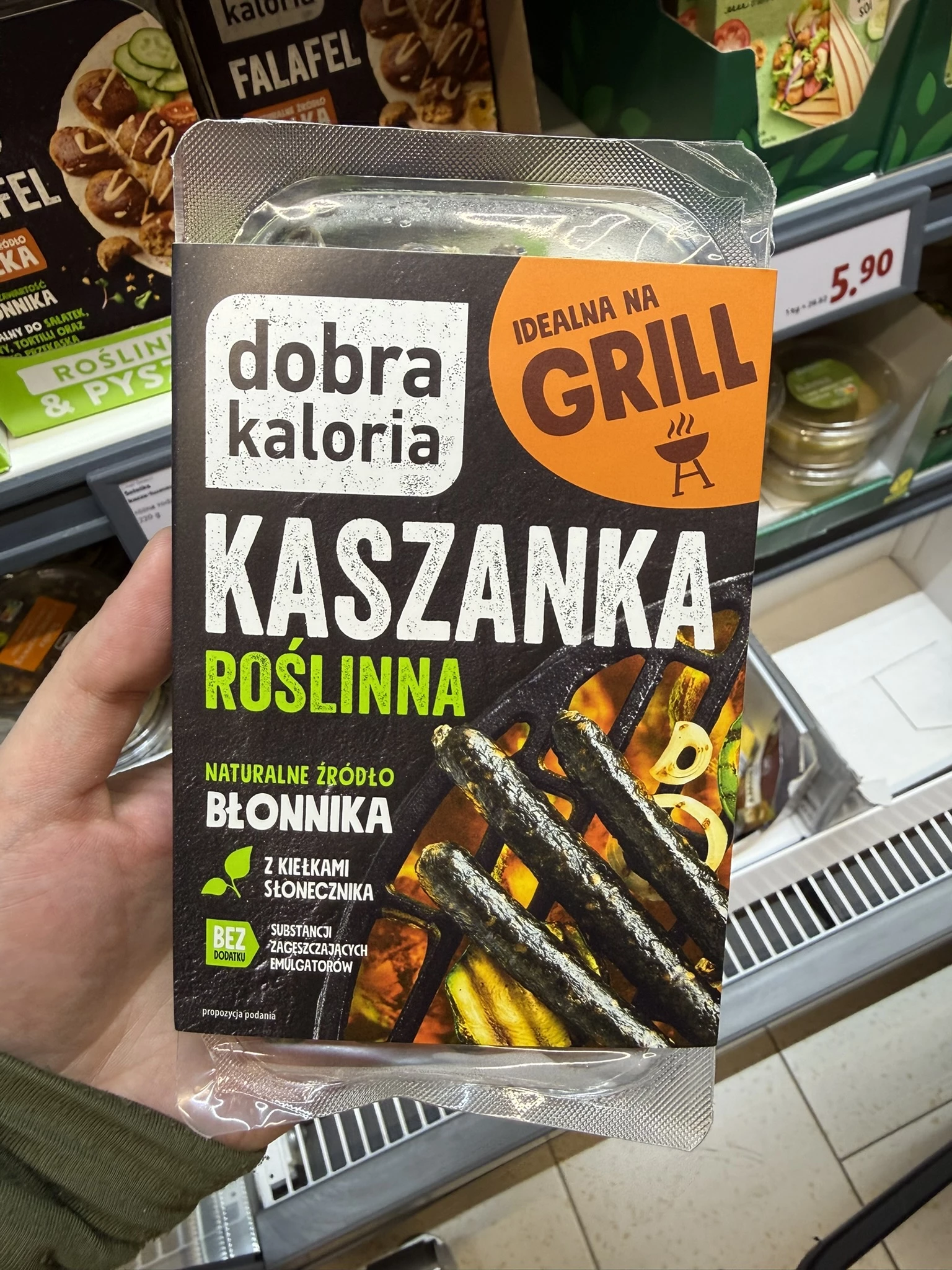 Dobra Kaloria Roślinna Kaszanka Jęczmienna | 180g