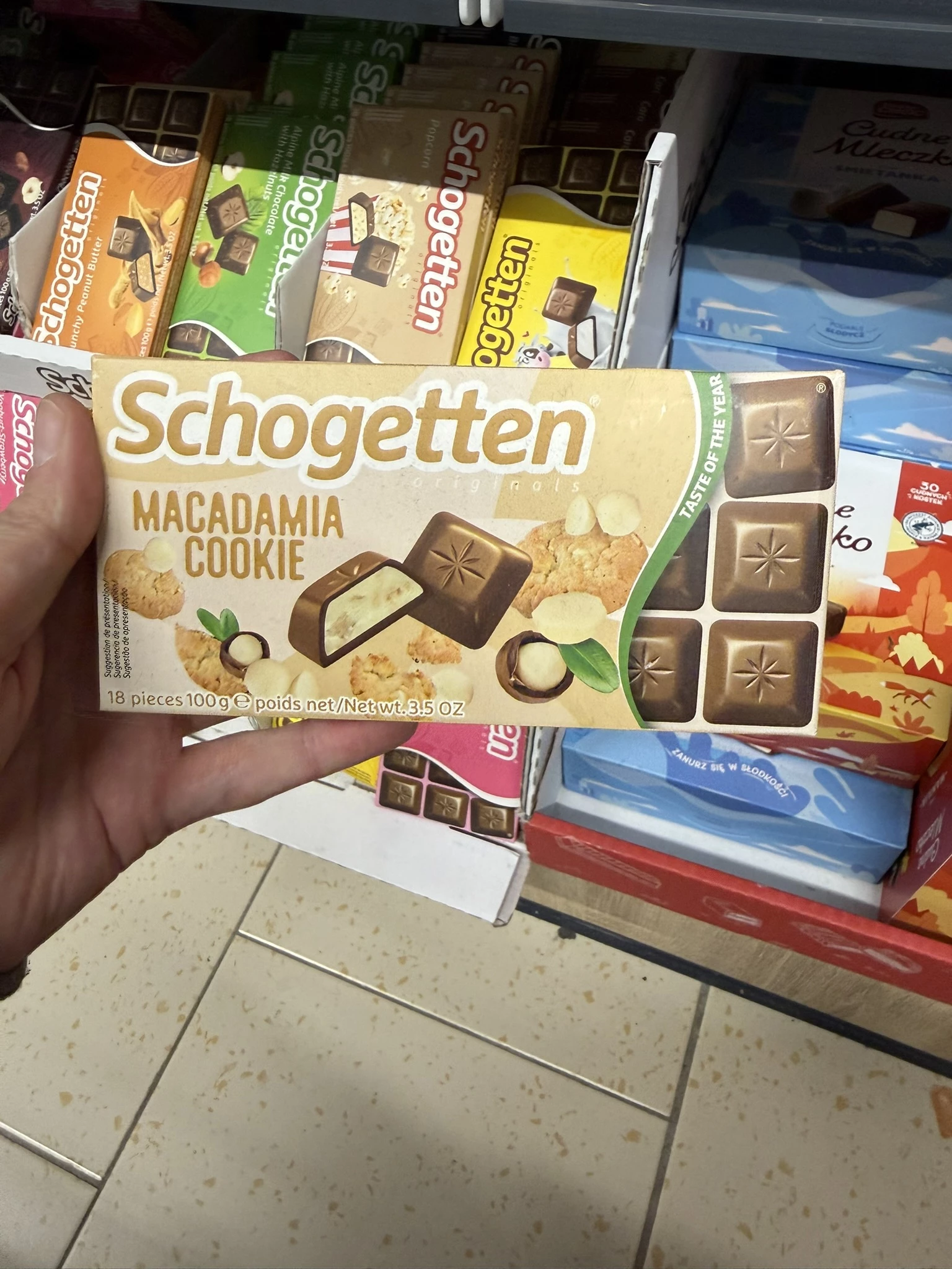 Schogetten Macadamia Cookie | 100g
