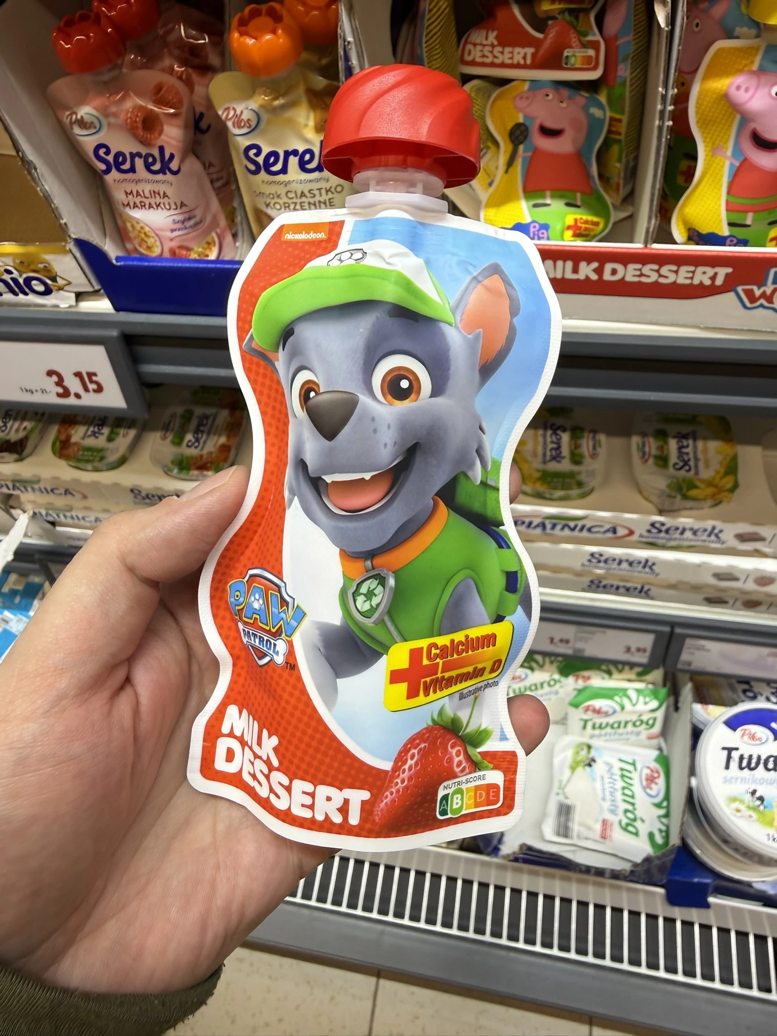 Deser truskawkowy Psi Patrol Dairy4fun | 80g