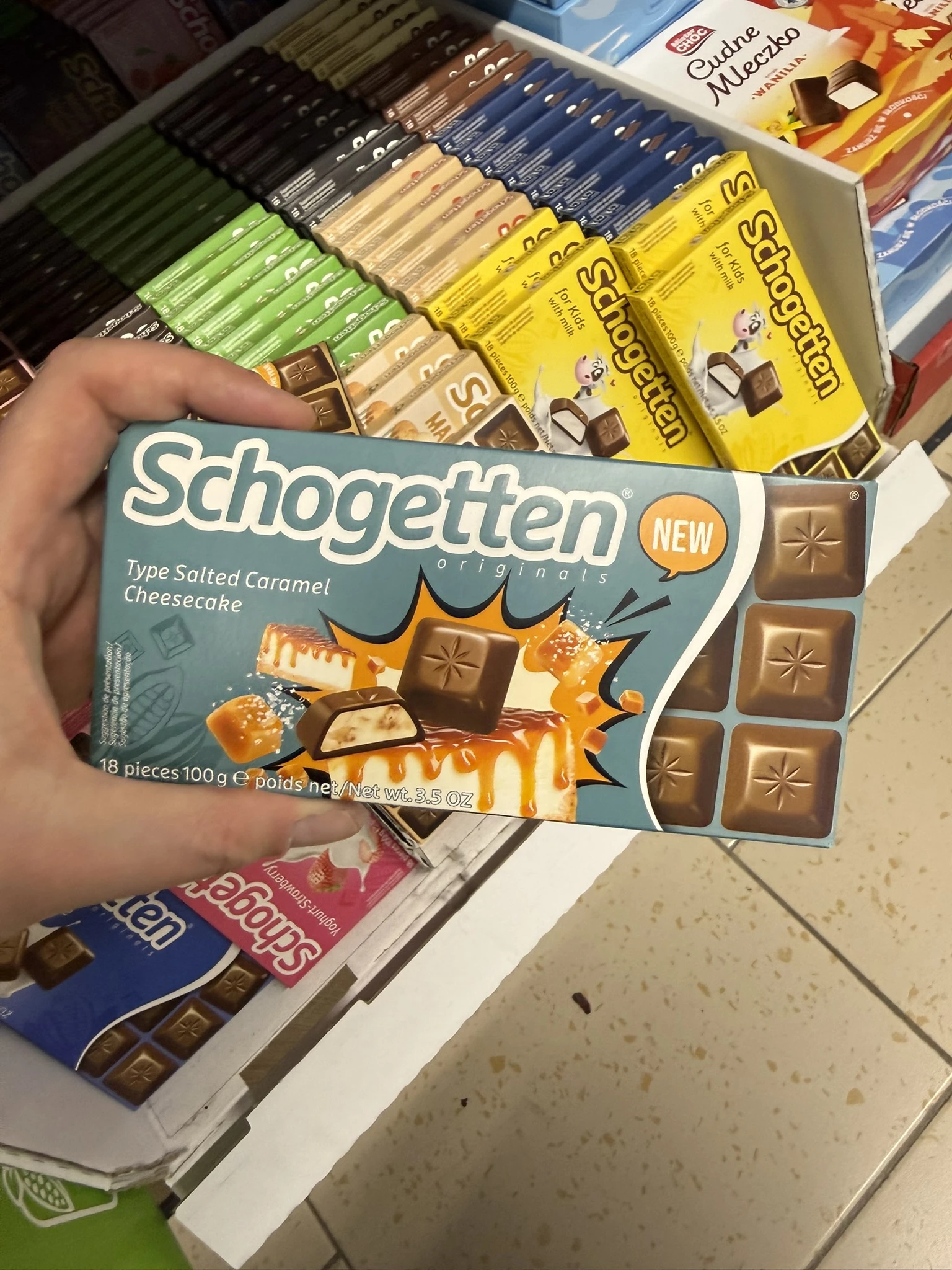 Schogetten Originals Type Salted Caramel Cheesecake | 100g