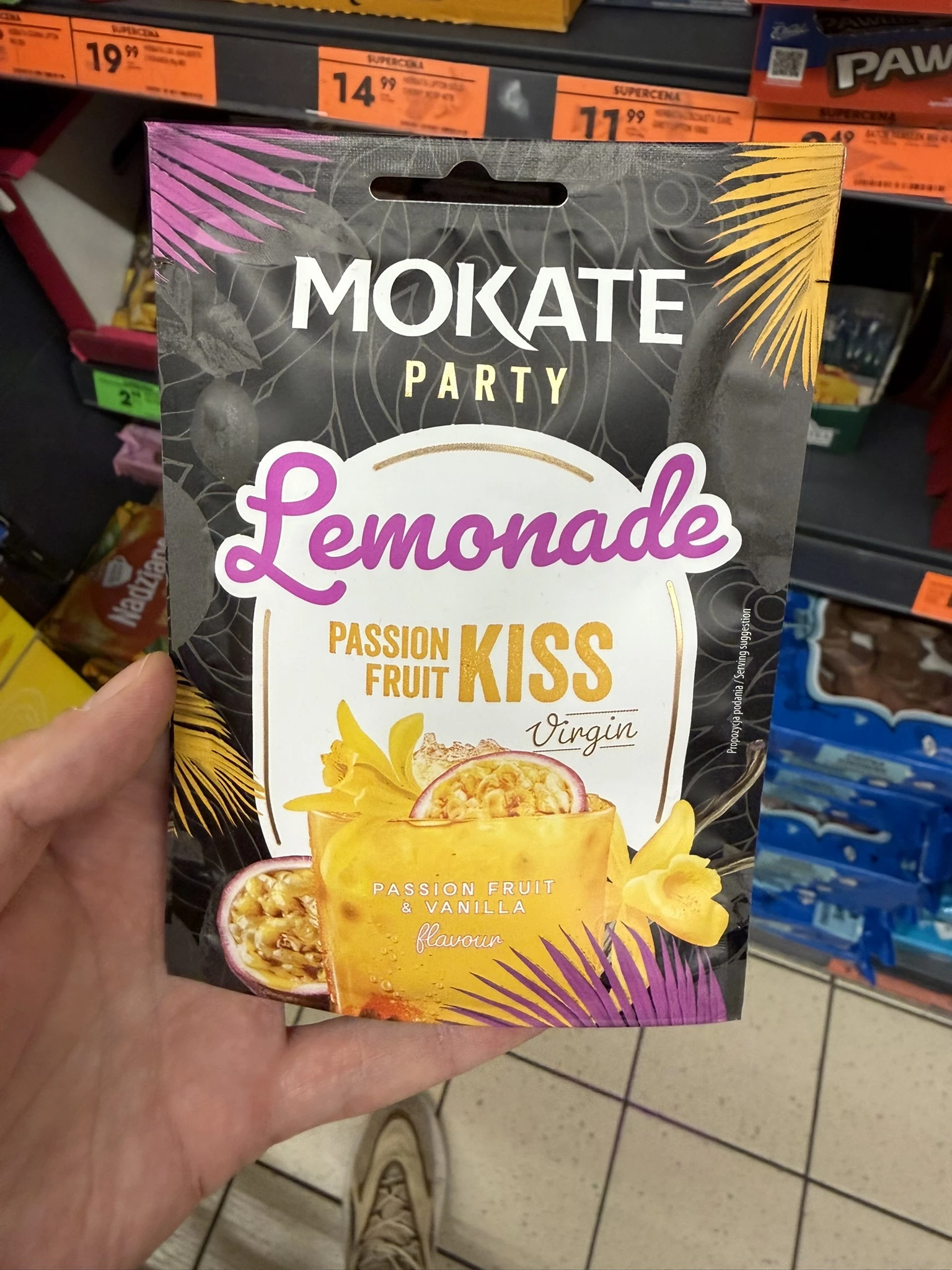 Lemoniada Passion Fruit Kiss Lemonade Party Mokate | 40g