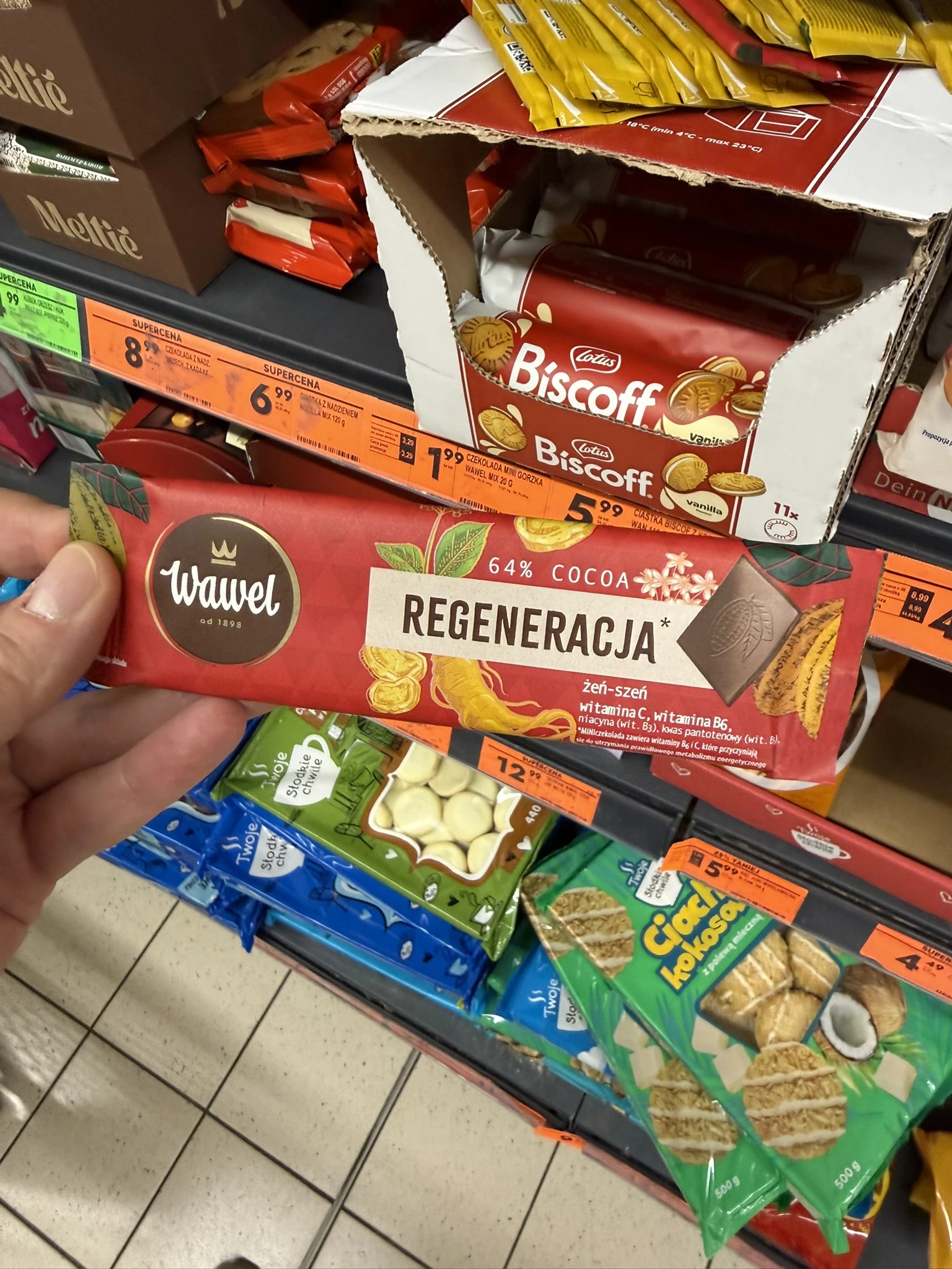 Wawel Miniczekolada Regeneracja Gorzka 64% | 20g