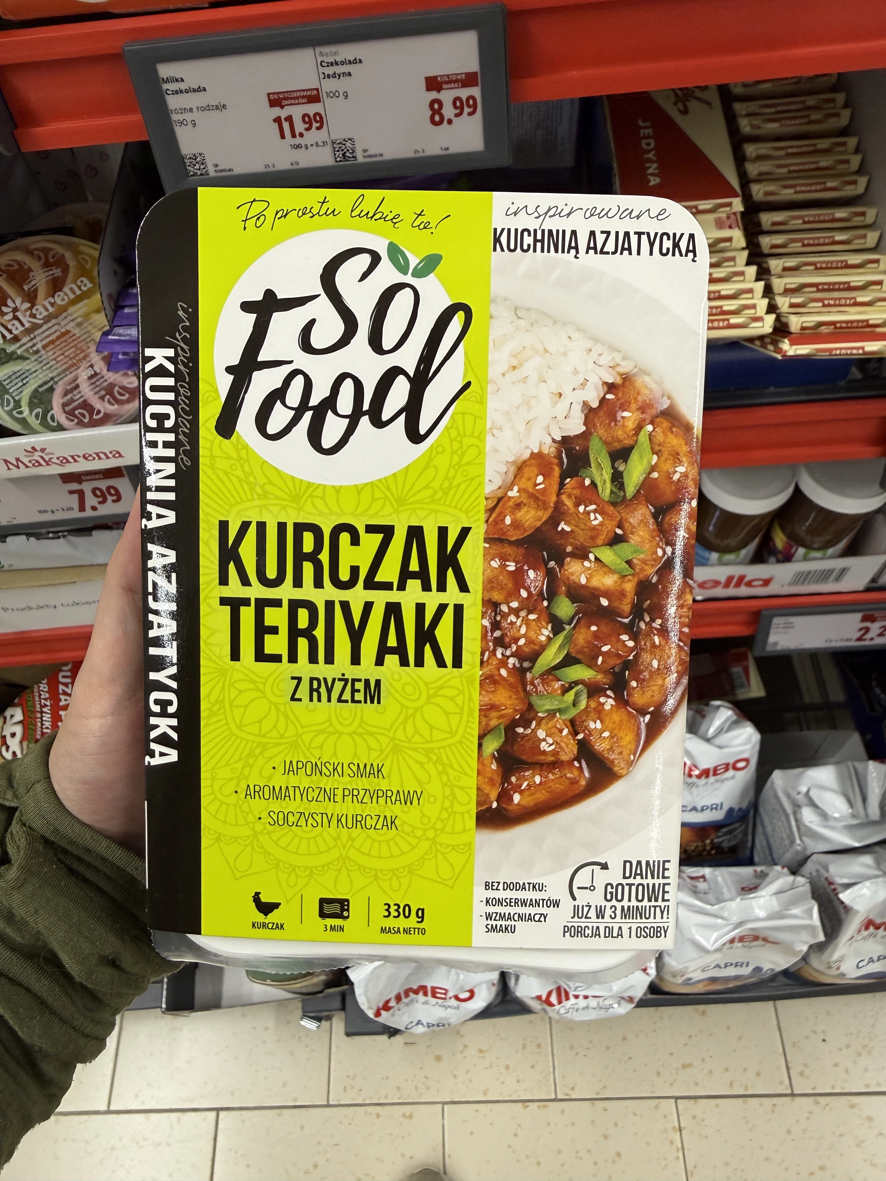 So Food Kurczak Teriyaki z ryżem | 330g