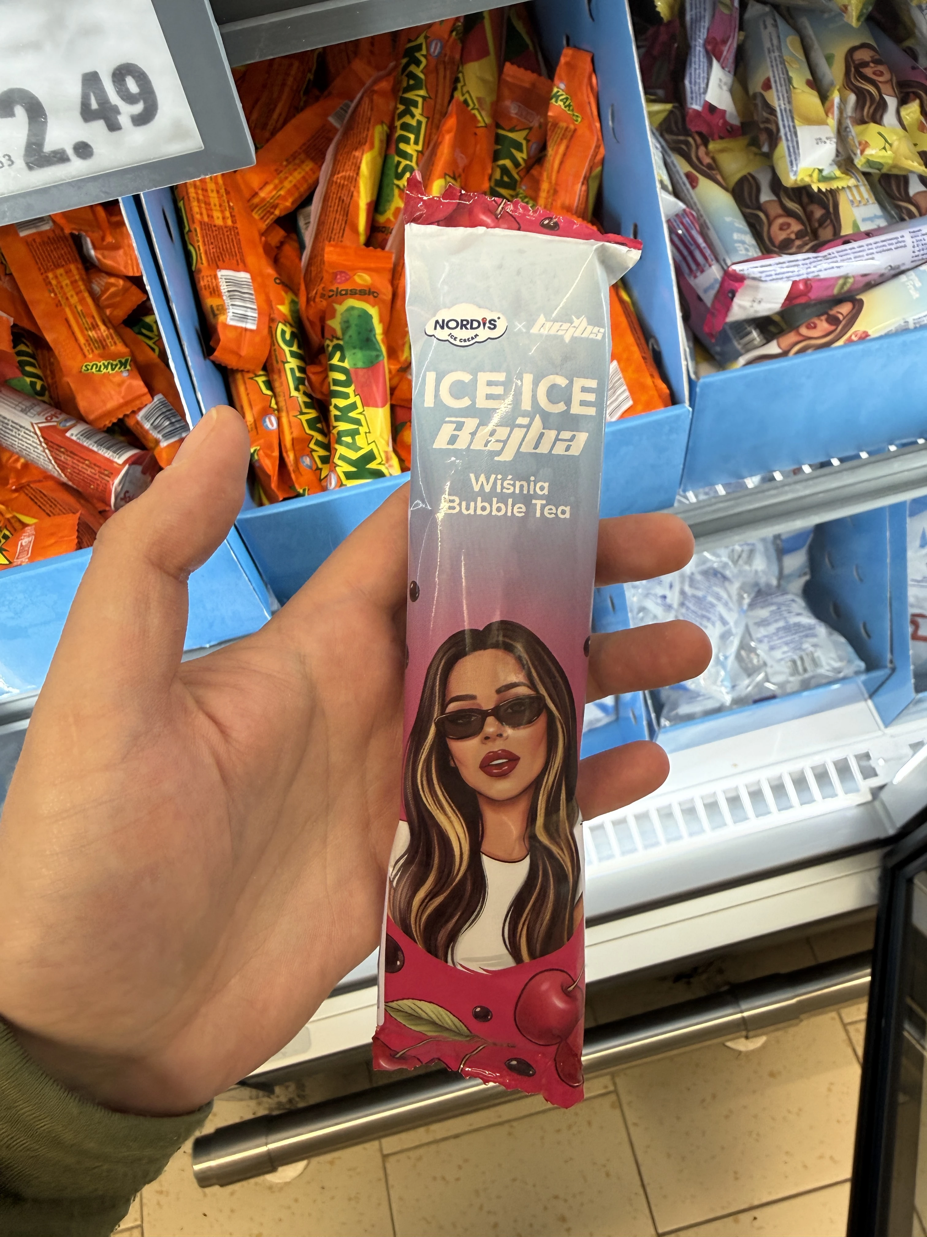 Nordis Ice Ice Bejba Wiśnia Bubble Tea | 45ml