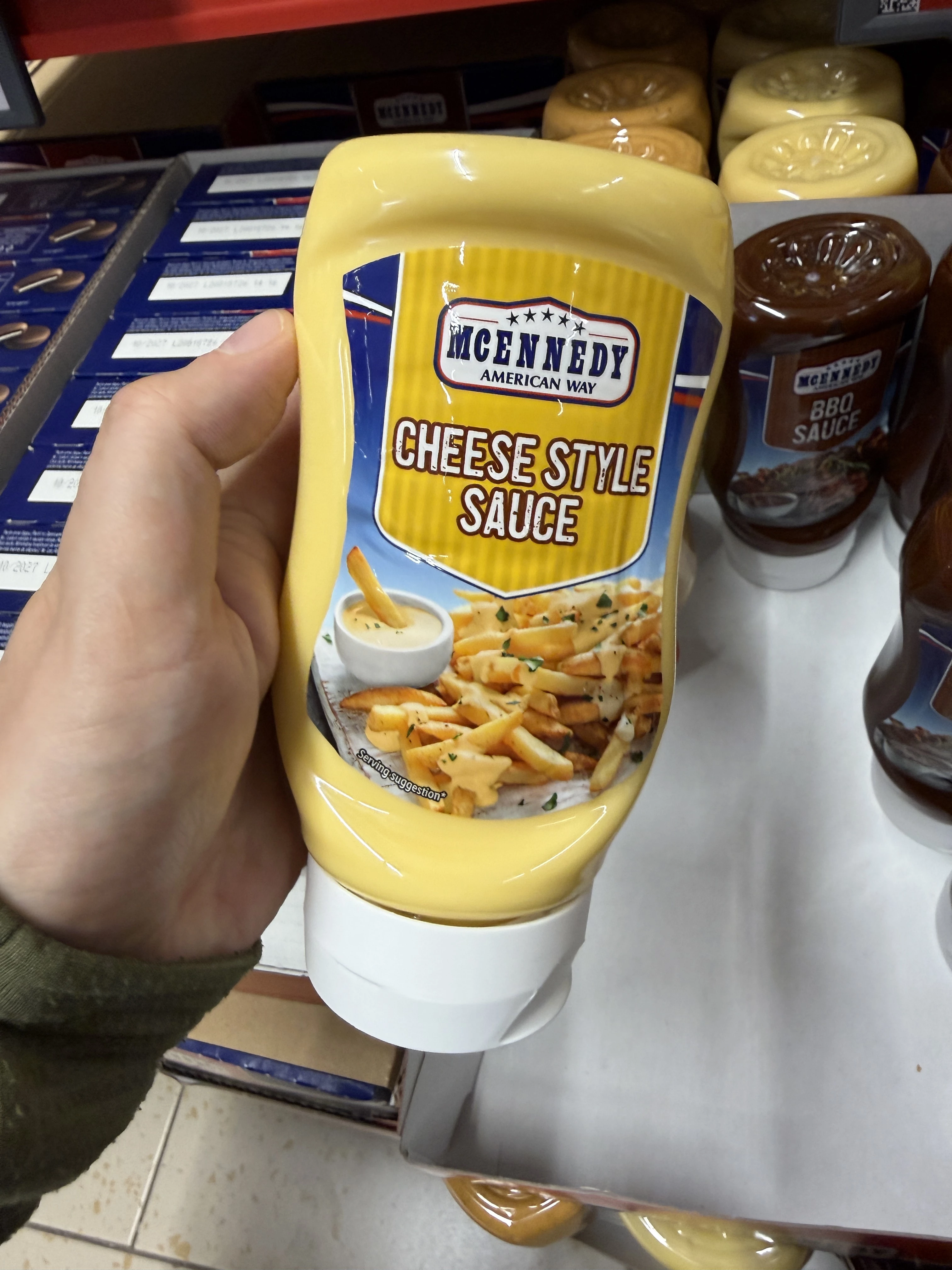 McEnnedy American Way Cheese Style Sauce | 315ml / 328g