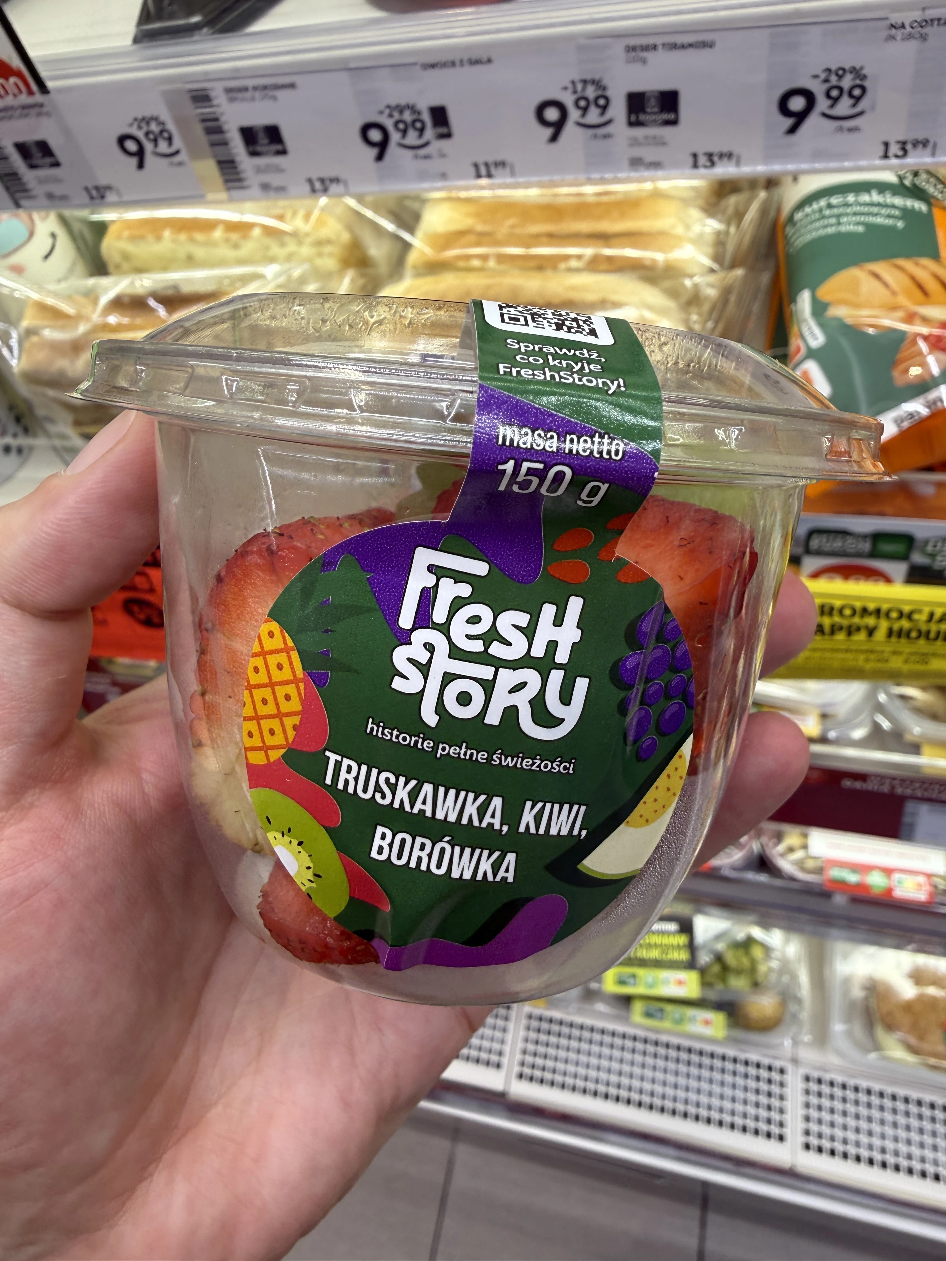 Fresh Story Truskawka, Kiwi, Borówka | 150g