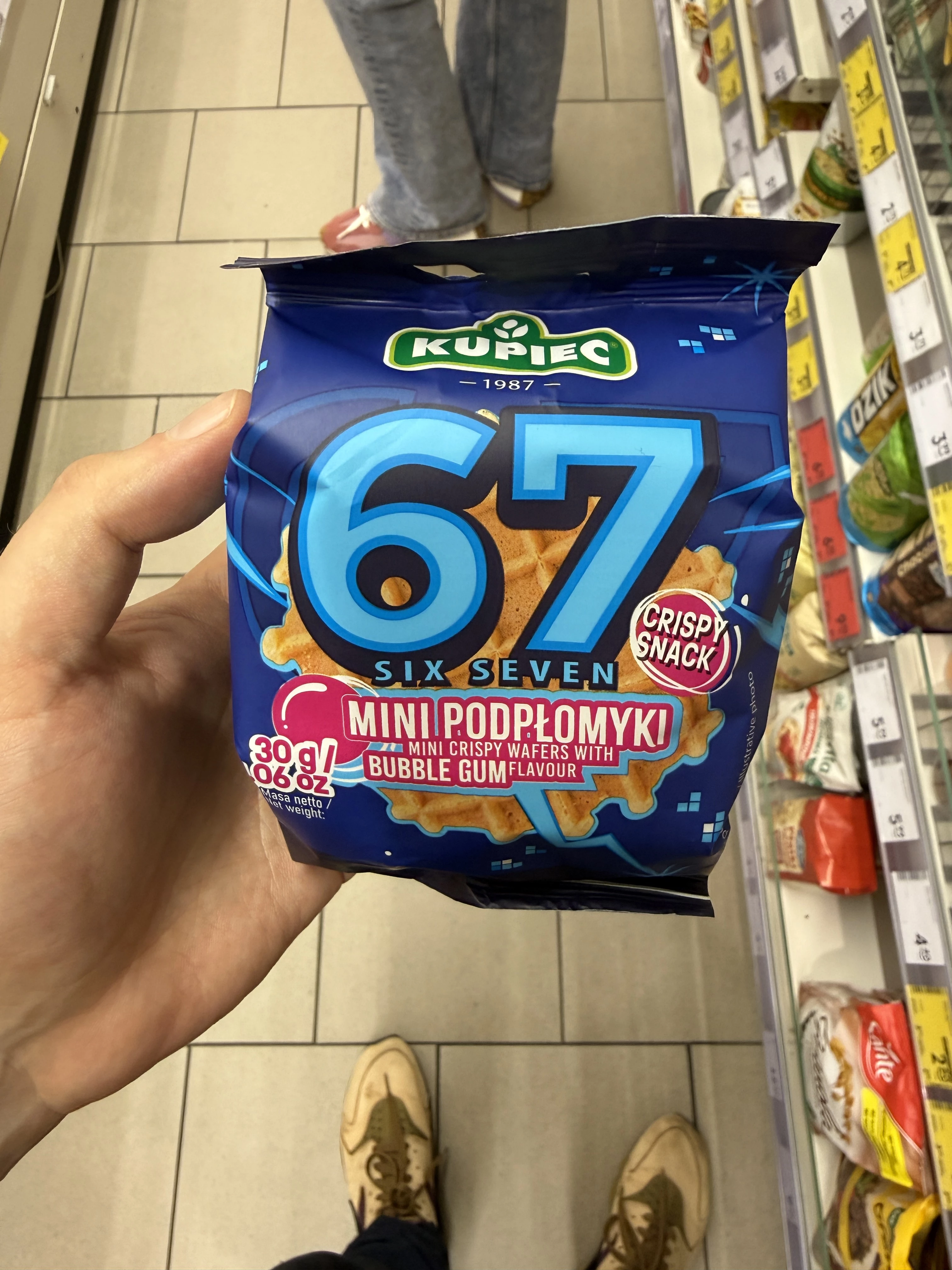 Kupiec 67 Six Seven Mini Podpłomyki | 30g