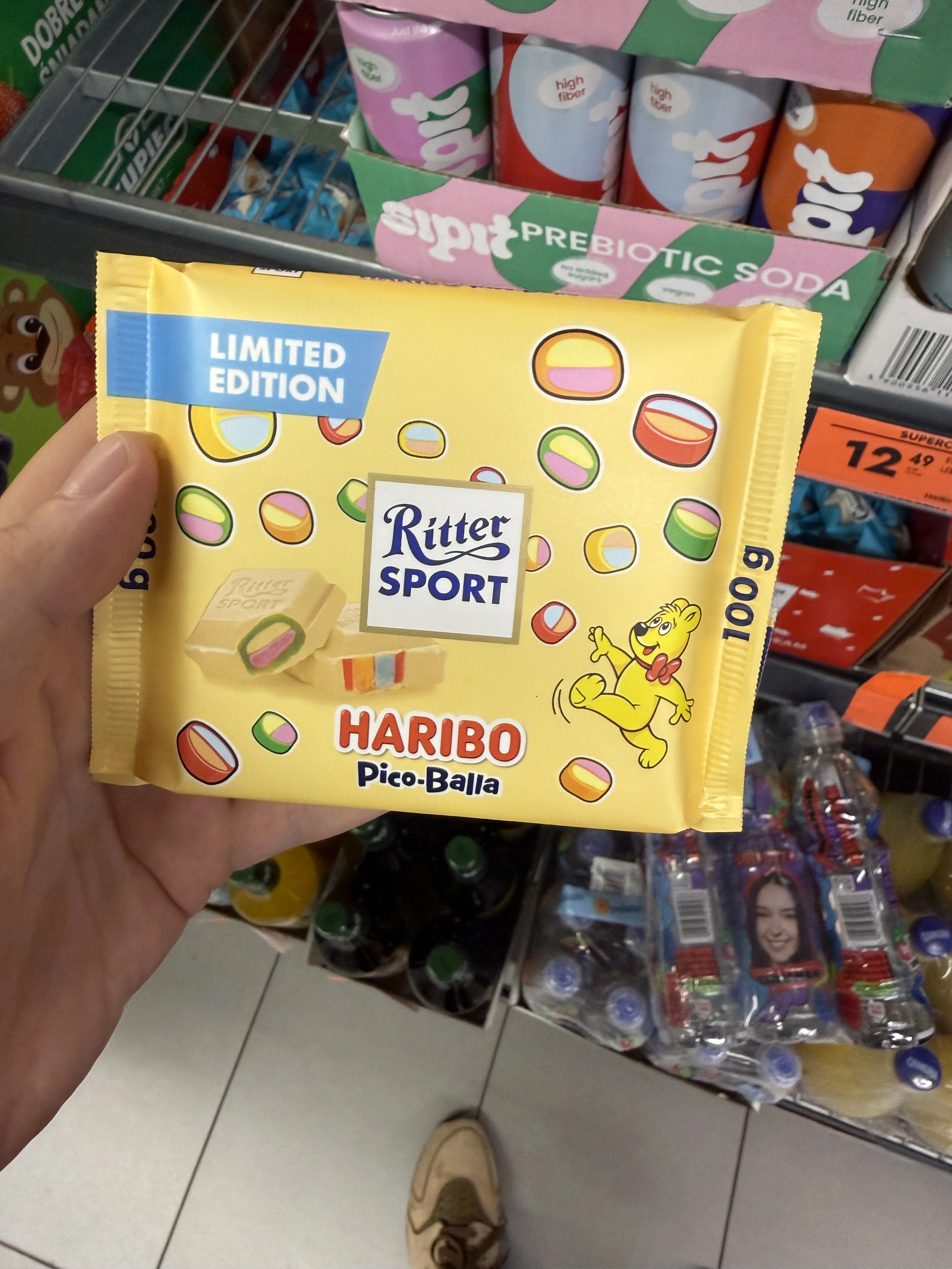 Ritter Sport Haribo Pico-Balla Weiß | 100g