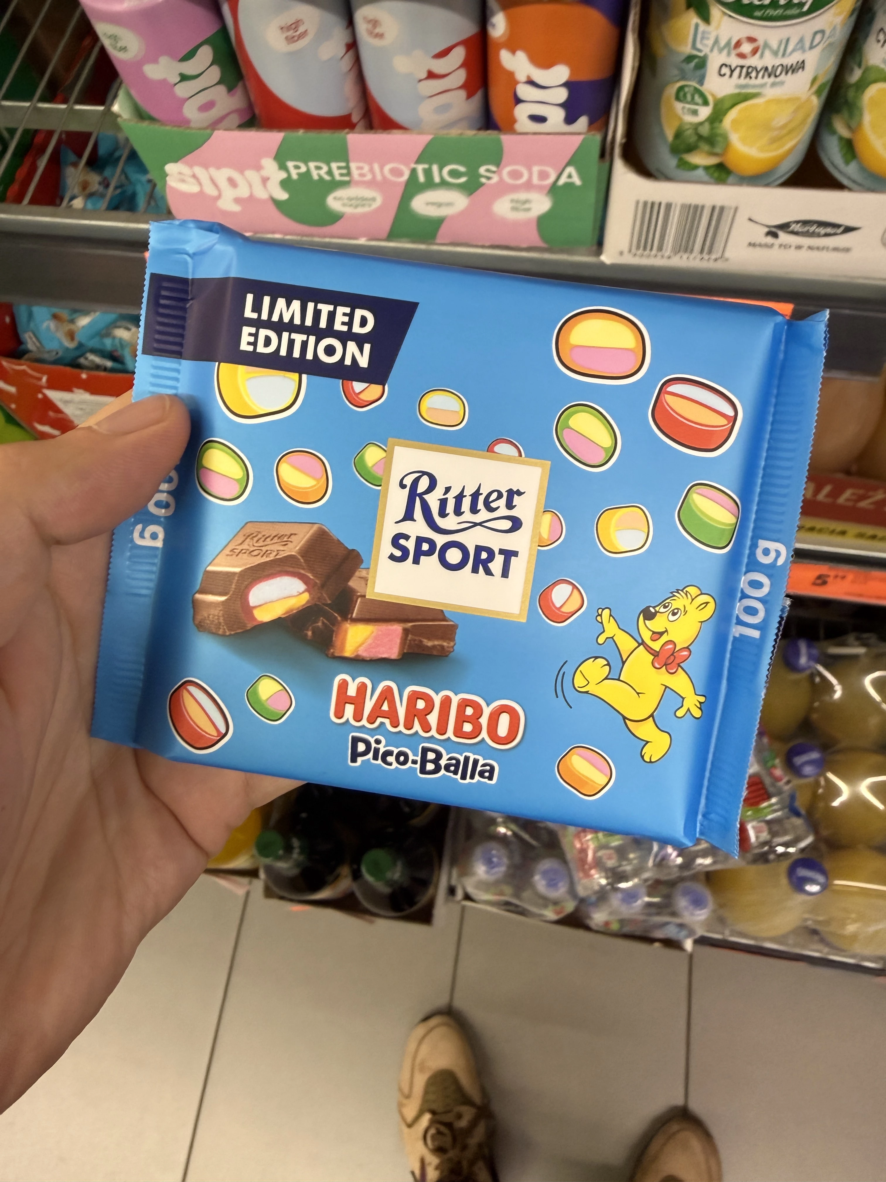 Ritter Sport Haribo Pico-Balla Vollmilch Limited Edition | 100g