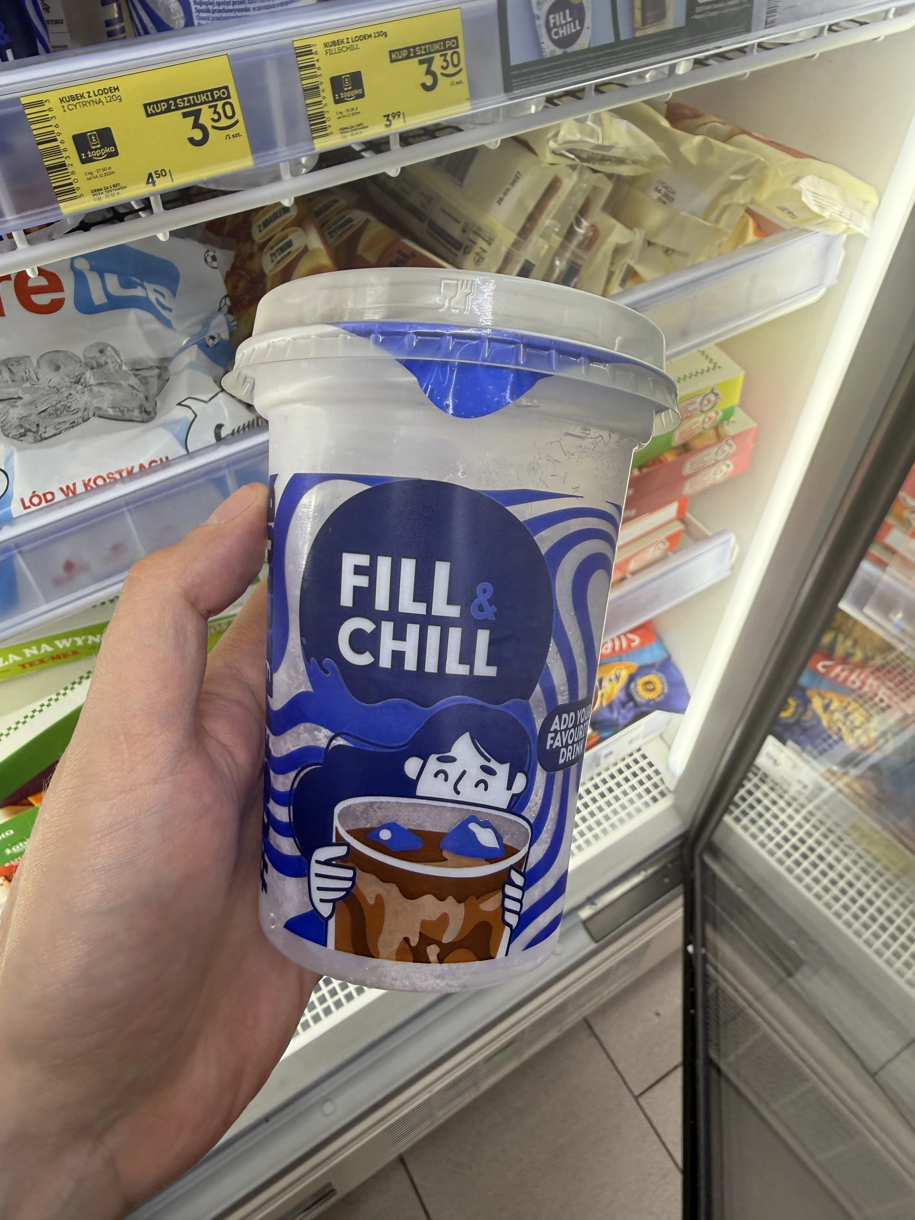 Kubek z lodem Fill & Chill | 200ml