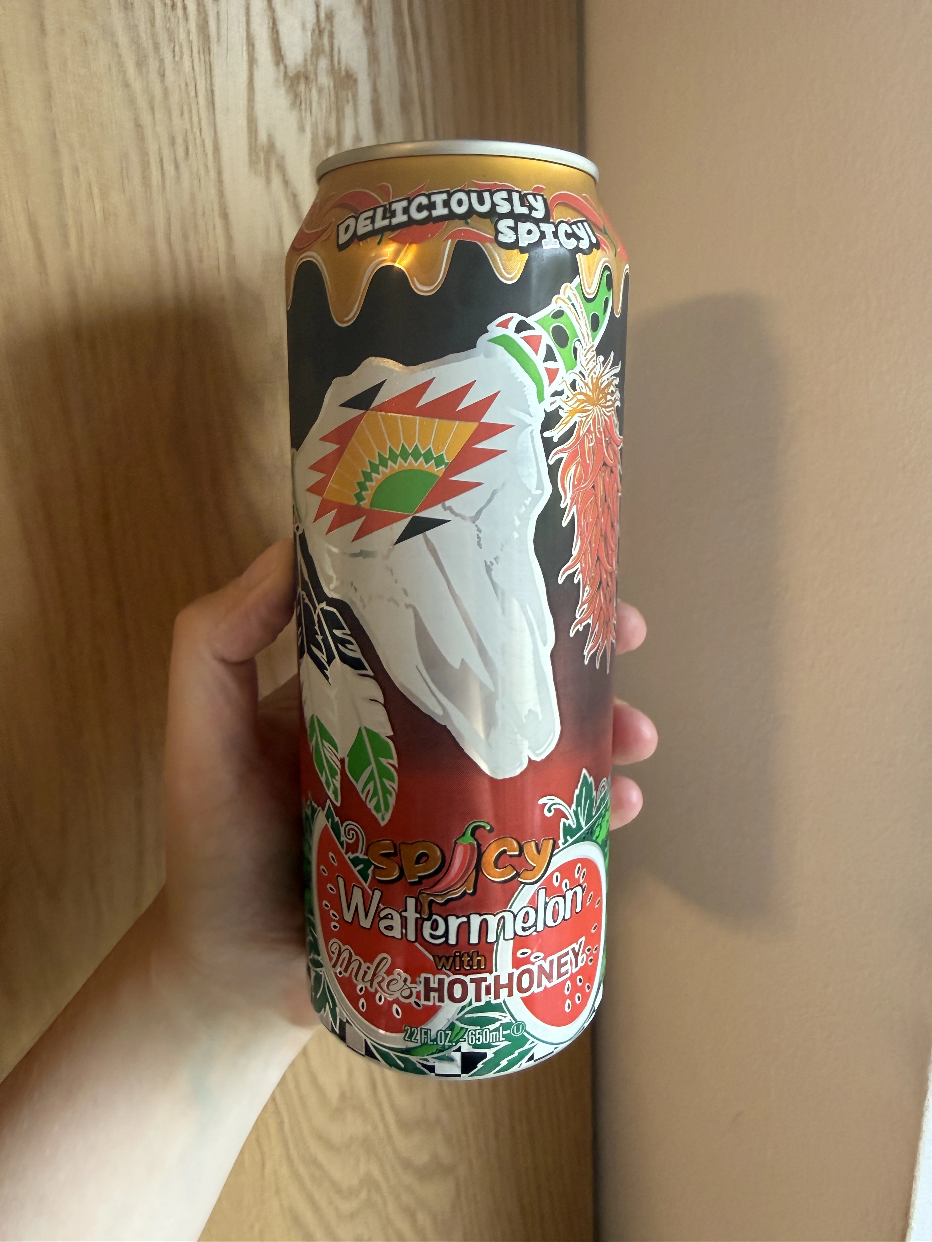 AriZona Spicy Watermelon with Mike’s Hot Honey | 650ml