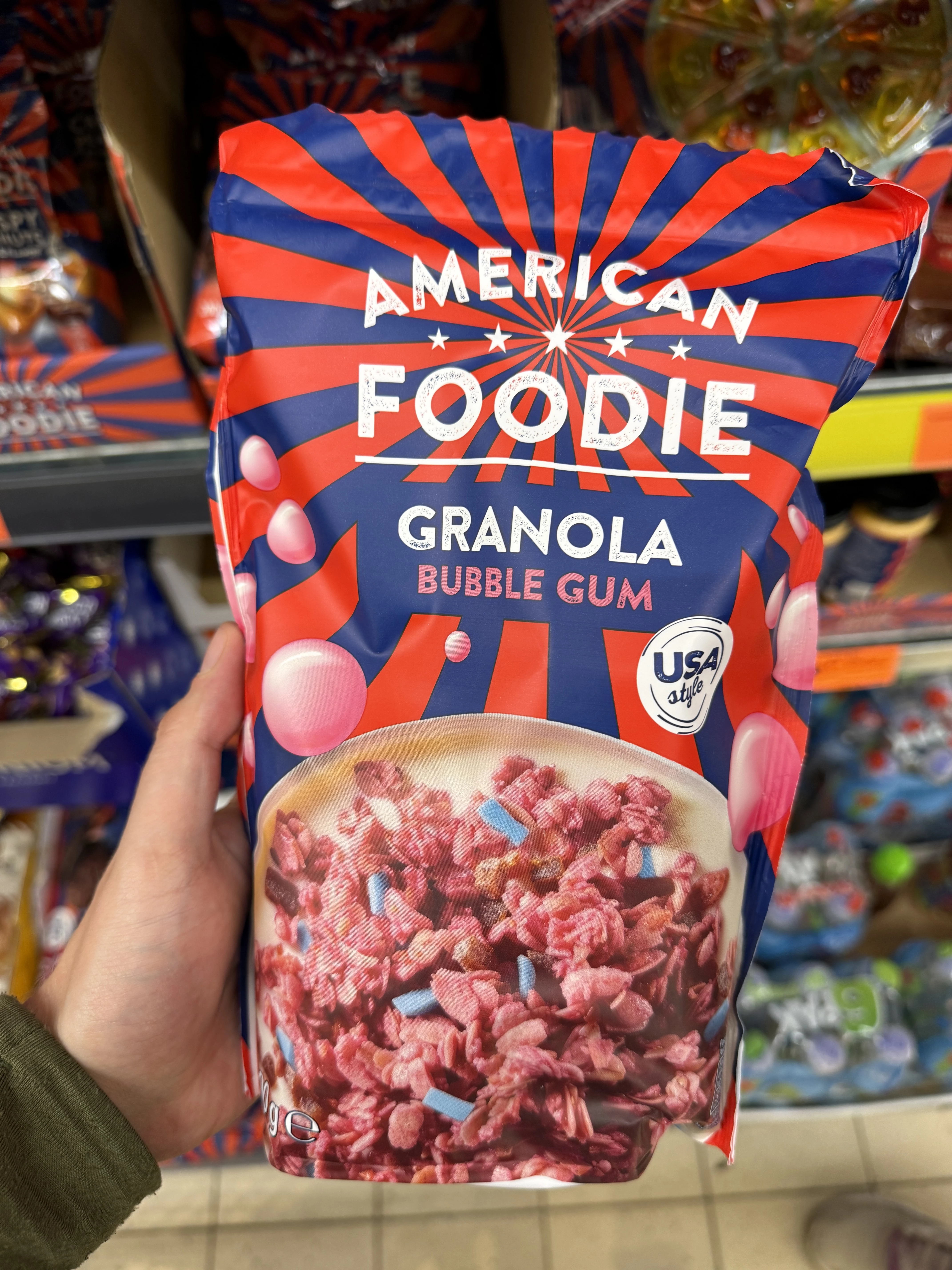 American Foodie Granola Bubblegum | 300g