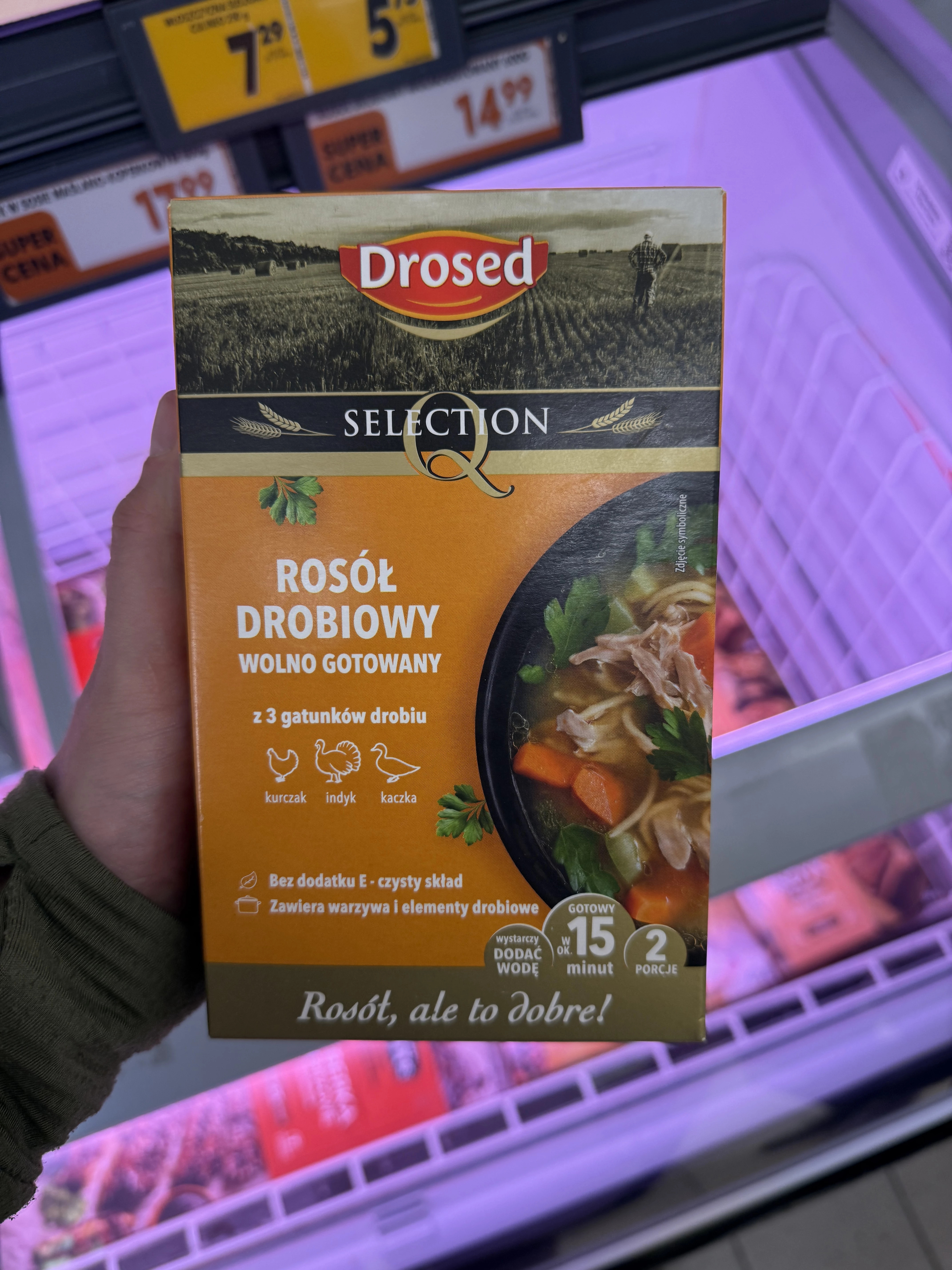 Drosed Selection Rosół Drobiowy Wolno Gotowany | 600g