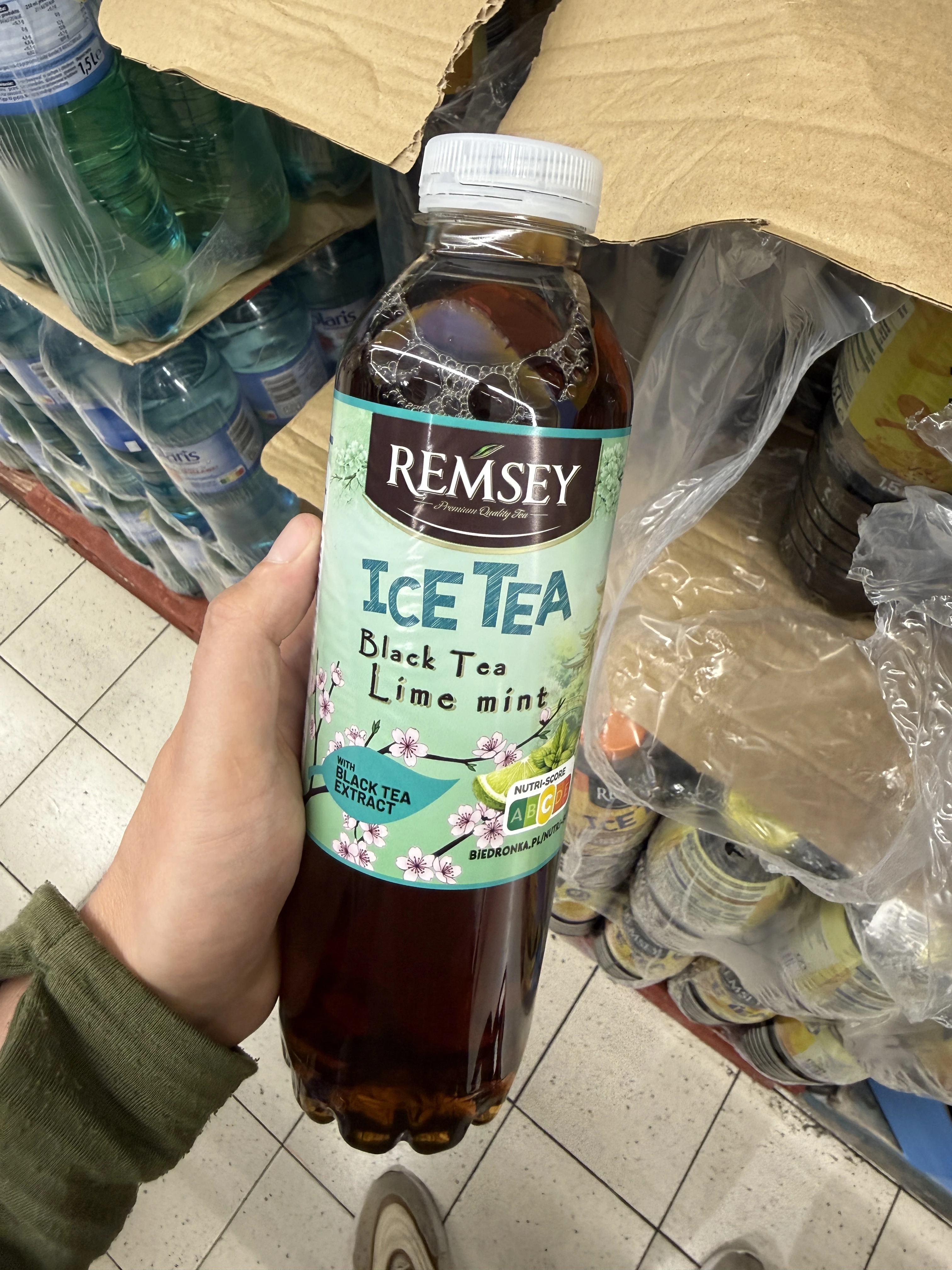 Remsey Ice Tea Black Tea Lime Mint | 750ml