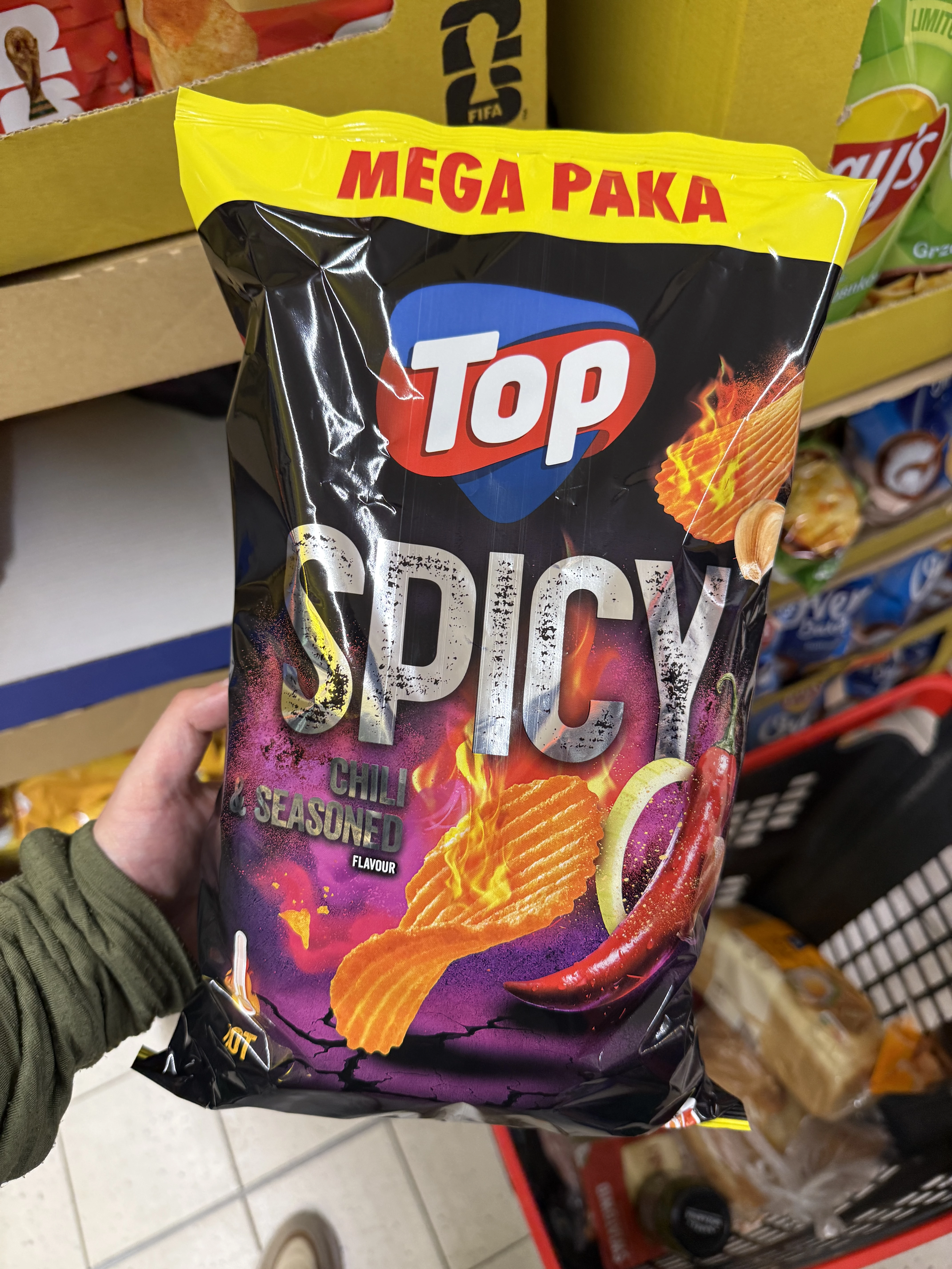 Top Spicy Chili & Seasoned Flavour (Mega Paka) | 300g