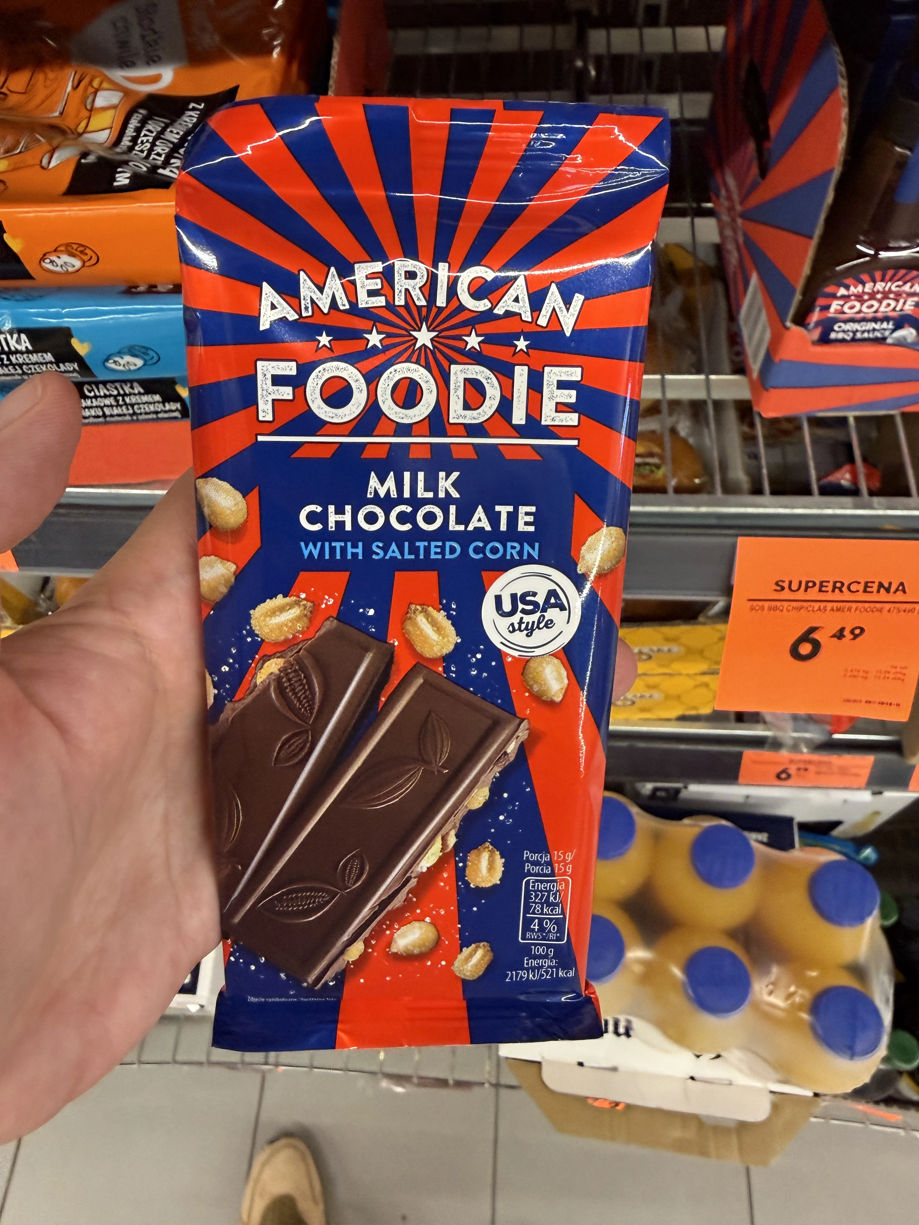 American Foodie Milk Chocolate with Salted Corn | 90g