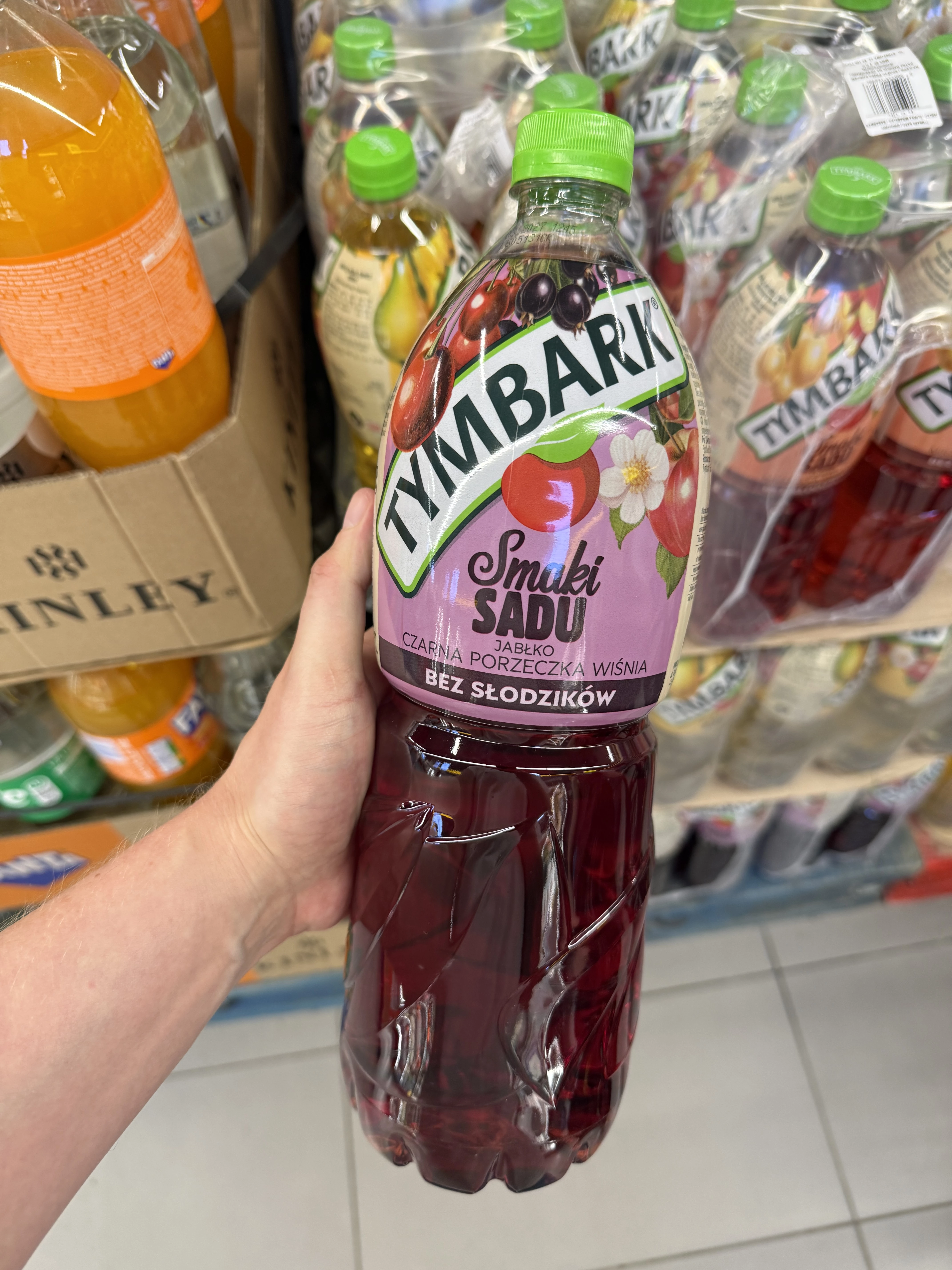 Tymbark Smaki Sadu Jabłko Czarna Porzeczka Wiśnia | 1750ml