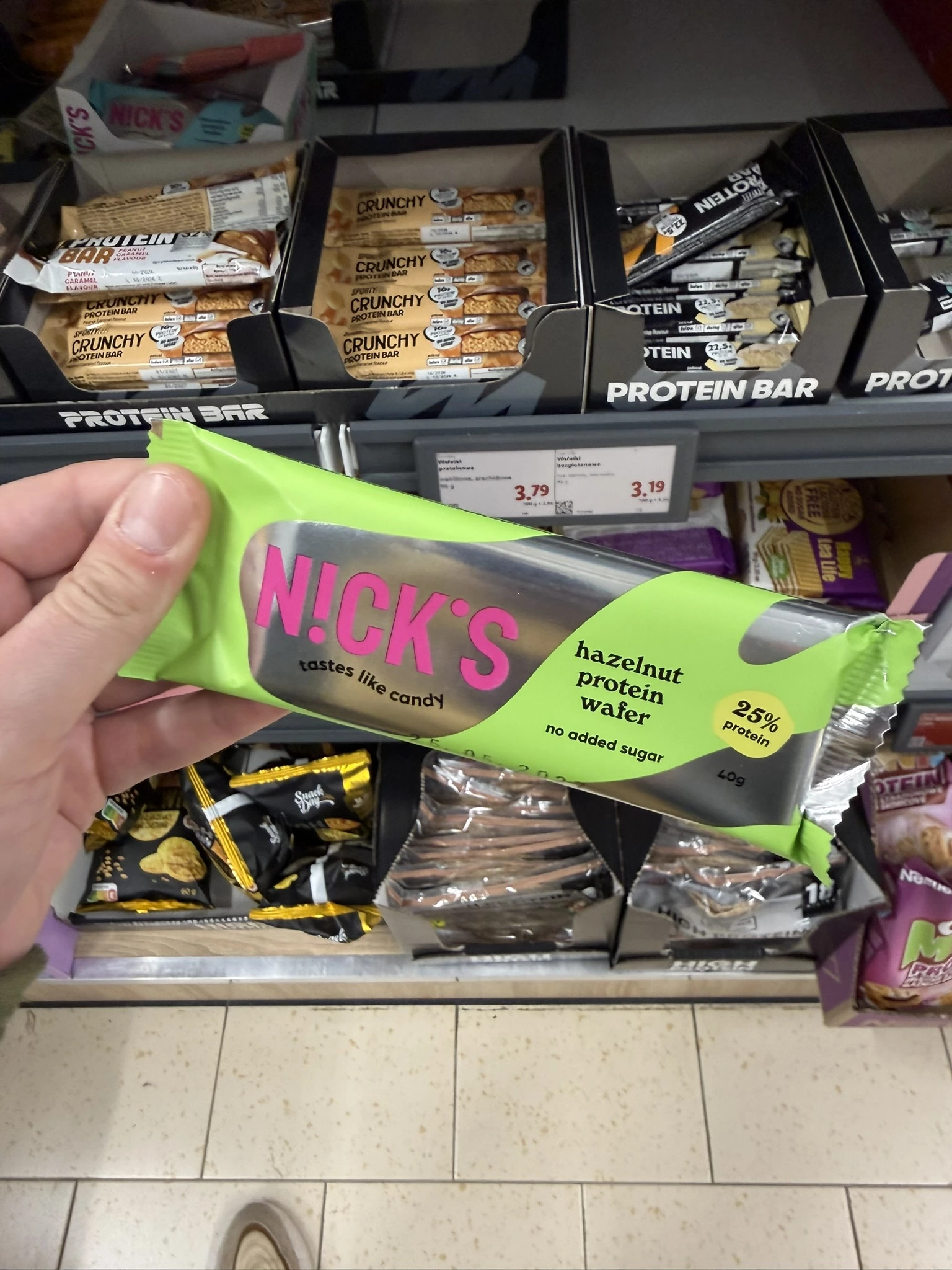 Nick’s Hazelnut Protein Wafer | 40g