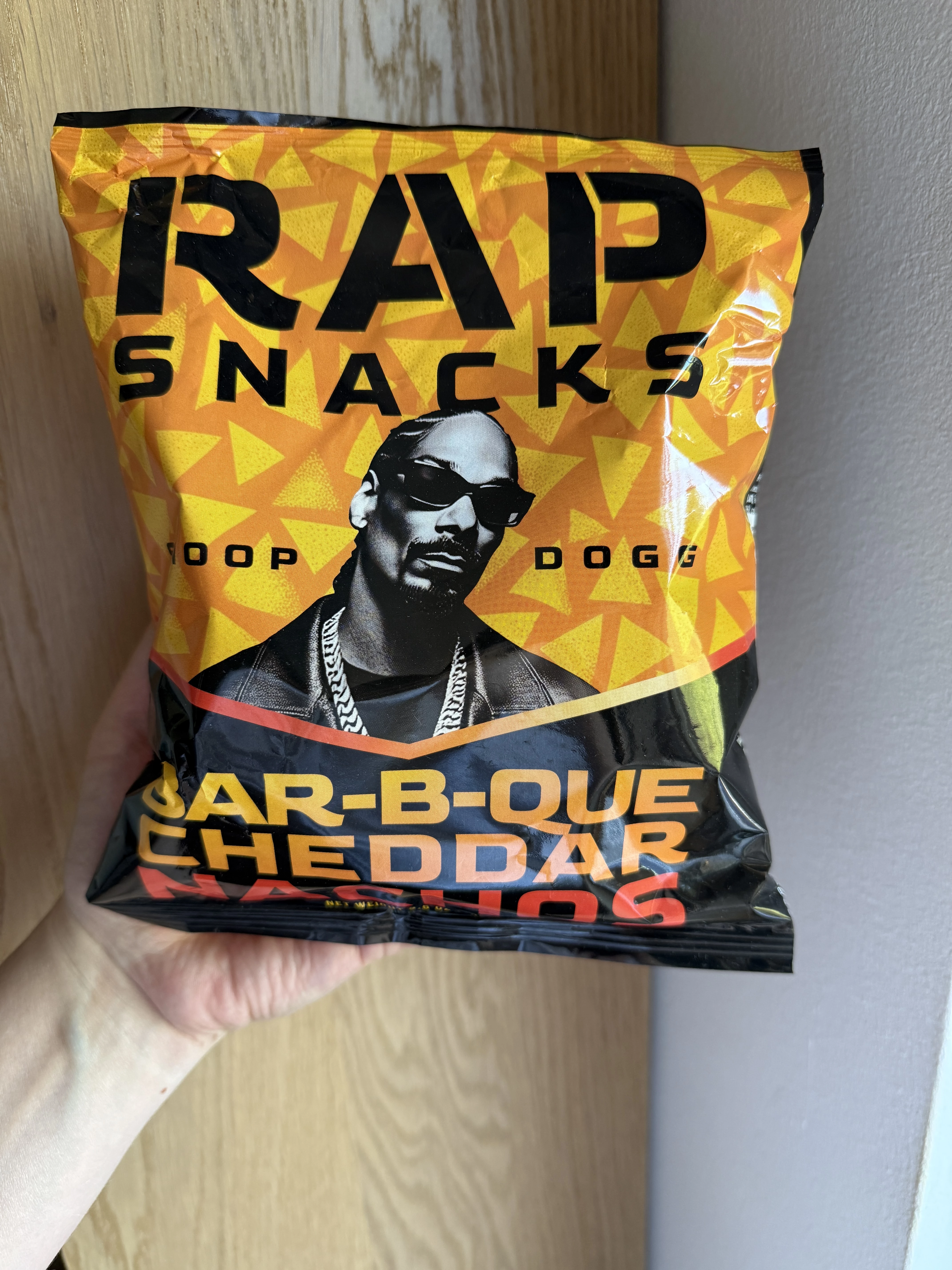 Rap Snacks Snoop Dogg Bar-B-Que Cheddar Nachos | 100g