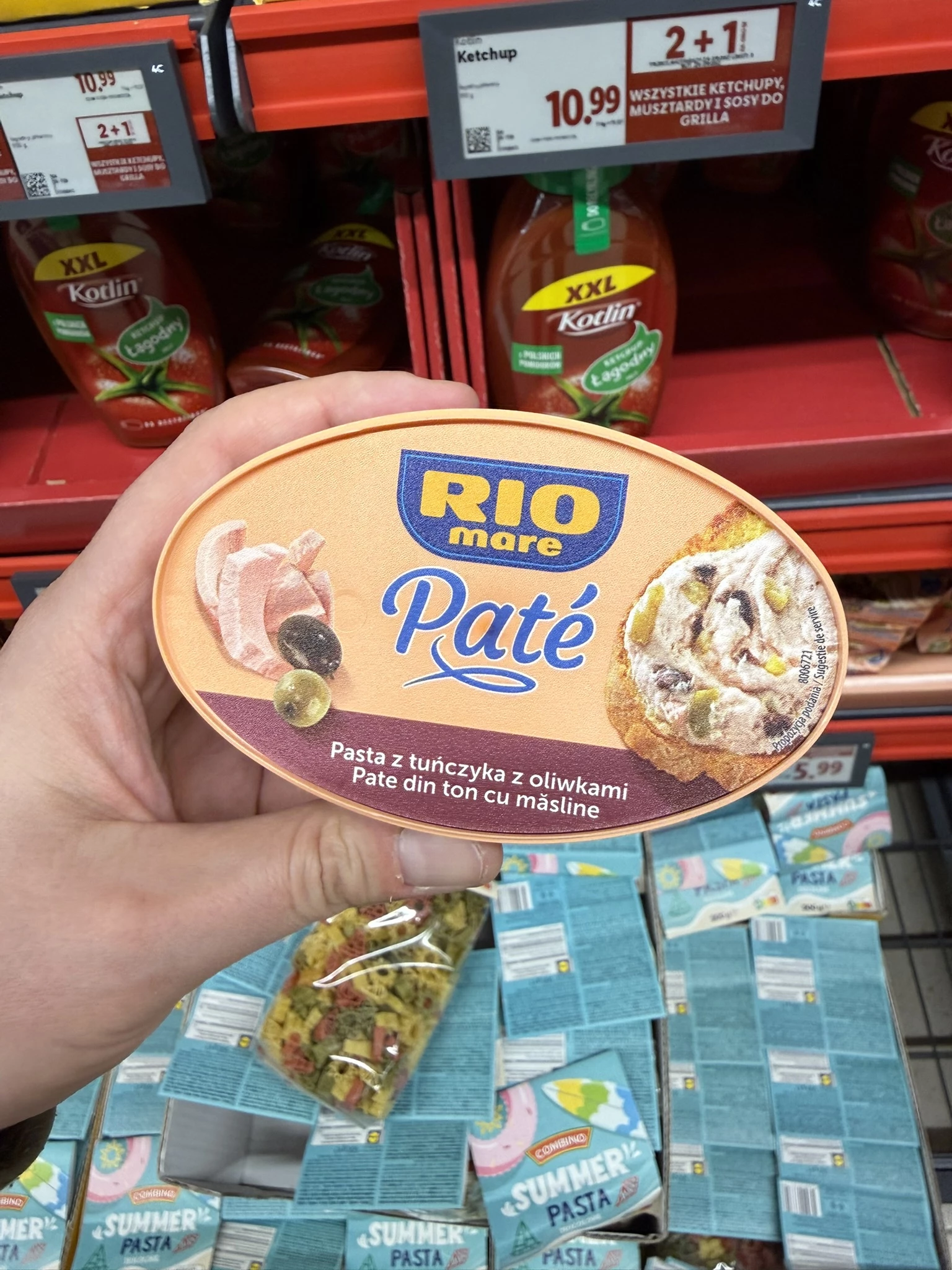 Rio Mare Pasztet z tuńczyka z oliwkami | 115g