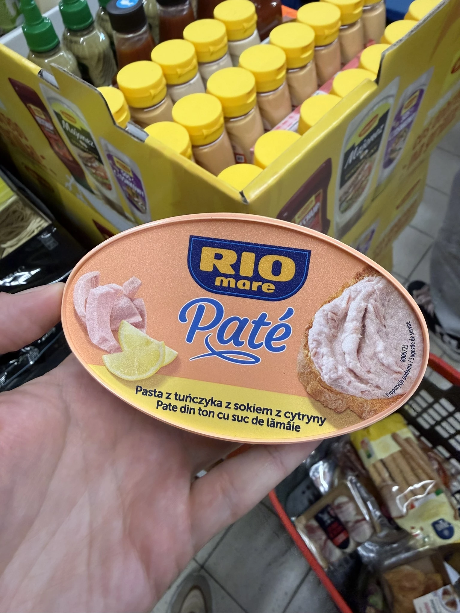 Rio Mare Pasztet z tuńczyka z sokiem z cytryny | 115g