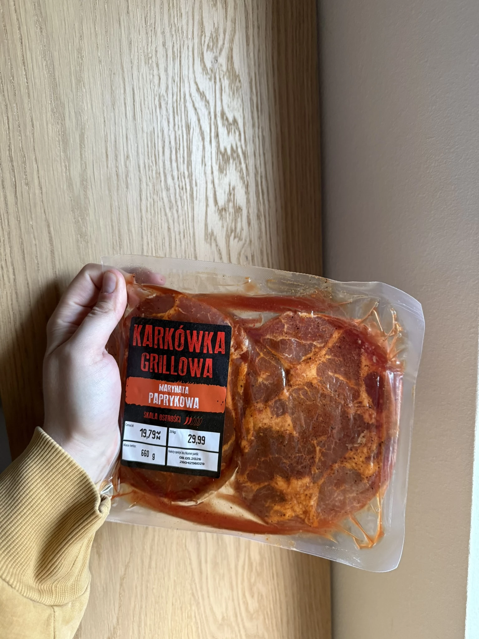 Karkówka grillowa w marynacie paprykowej Czas na Grill