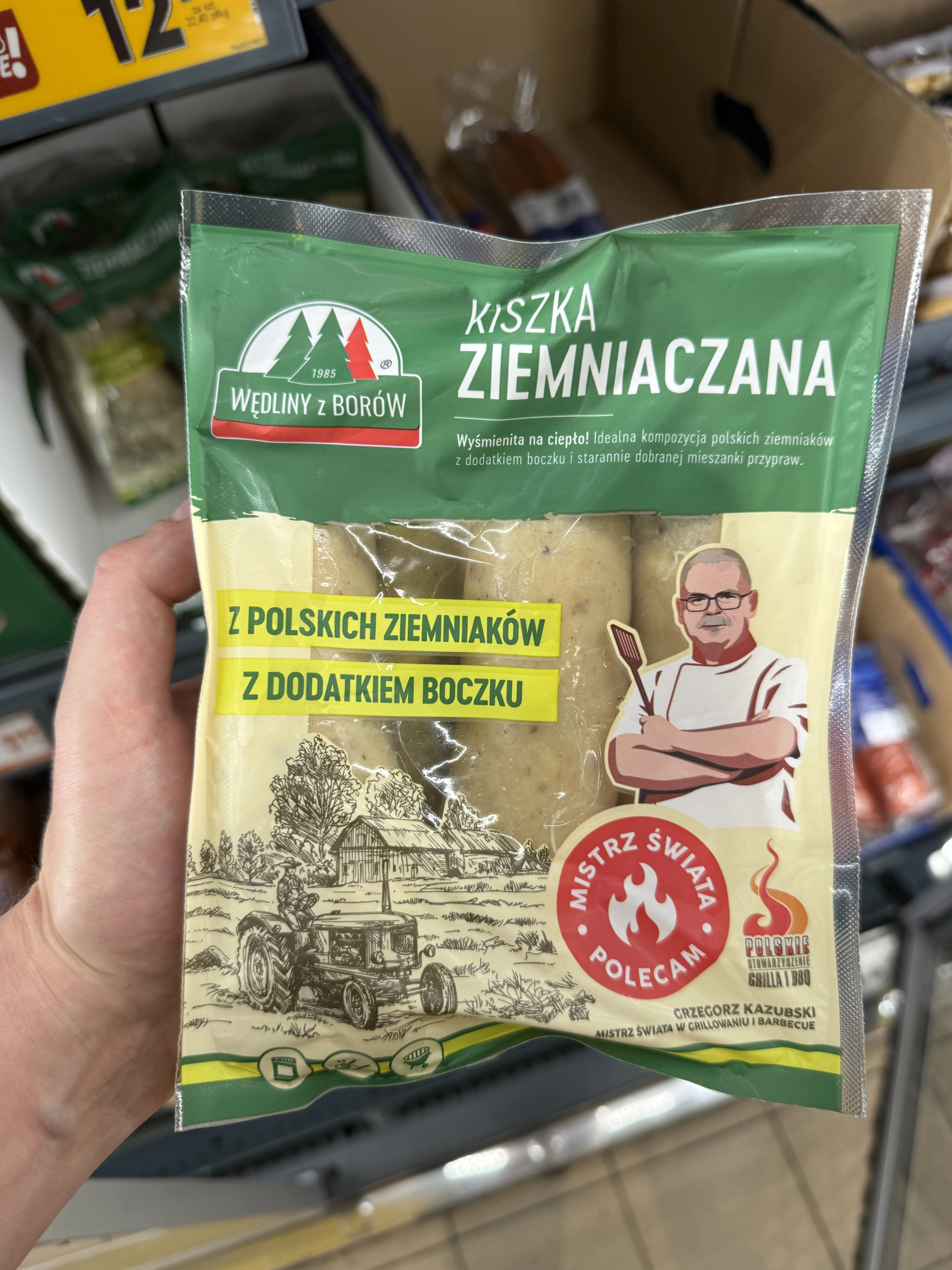 Wędliny z Borów Gzella Kiszka ziemniaczana | 580g