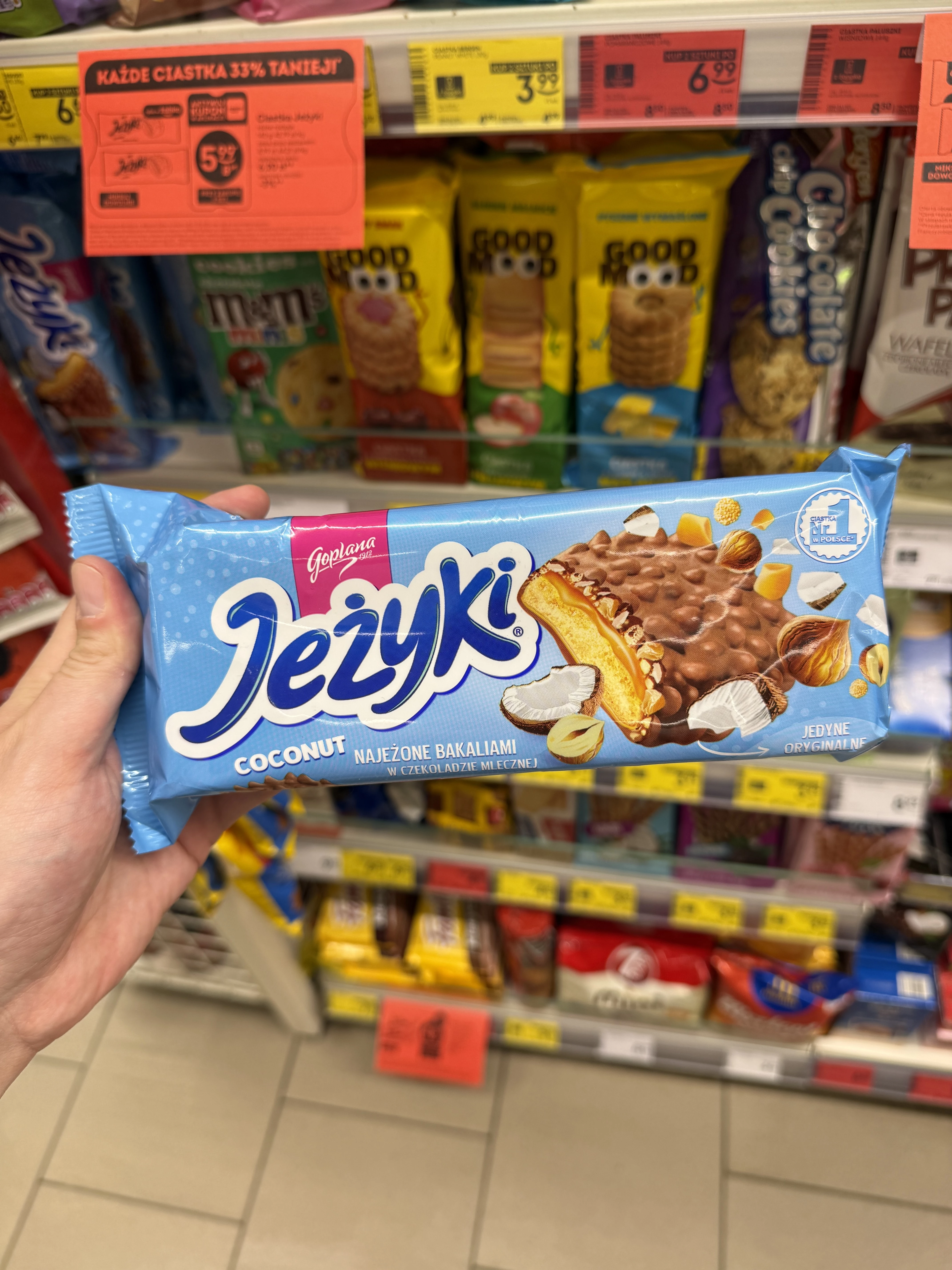 Goplana Jeżyki Kokosowe | 140g