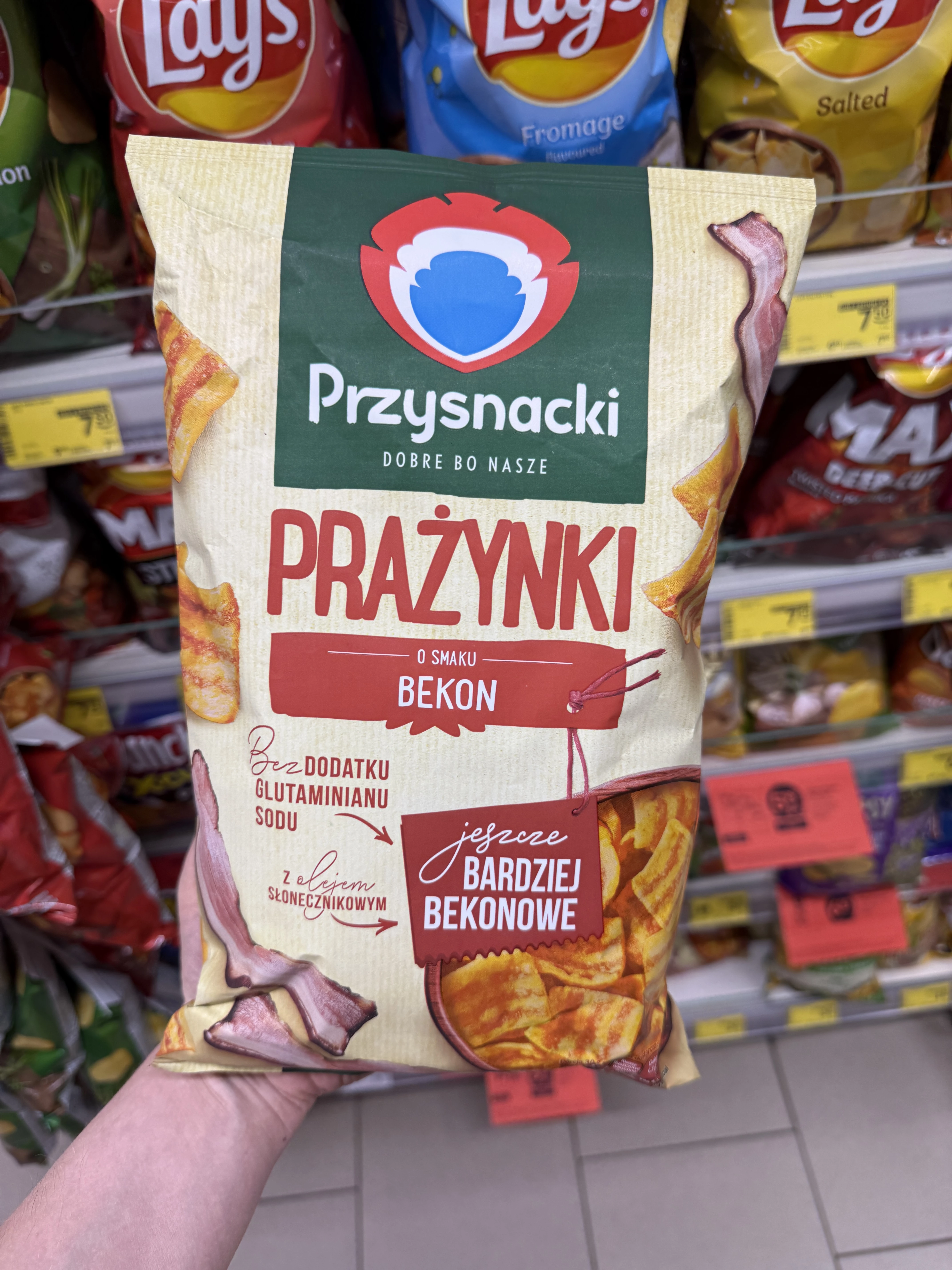 Przysnacki Prażynki bekonowe | 65g