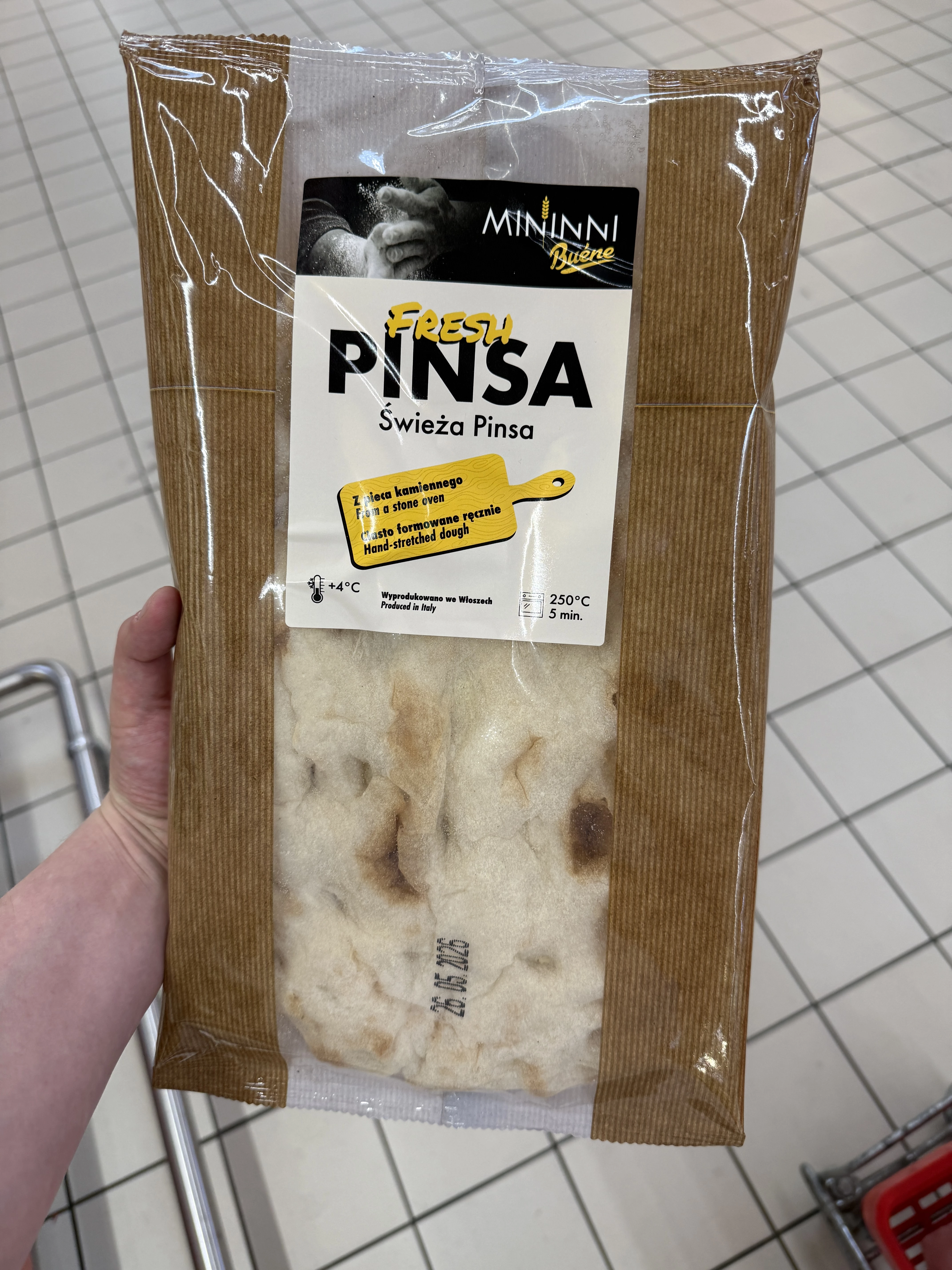 Mininni Buéne Fresh Pinsa Świeża Pinsa | 250g