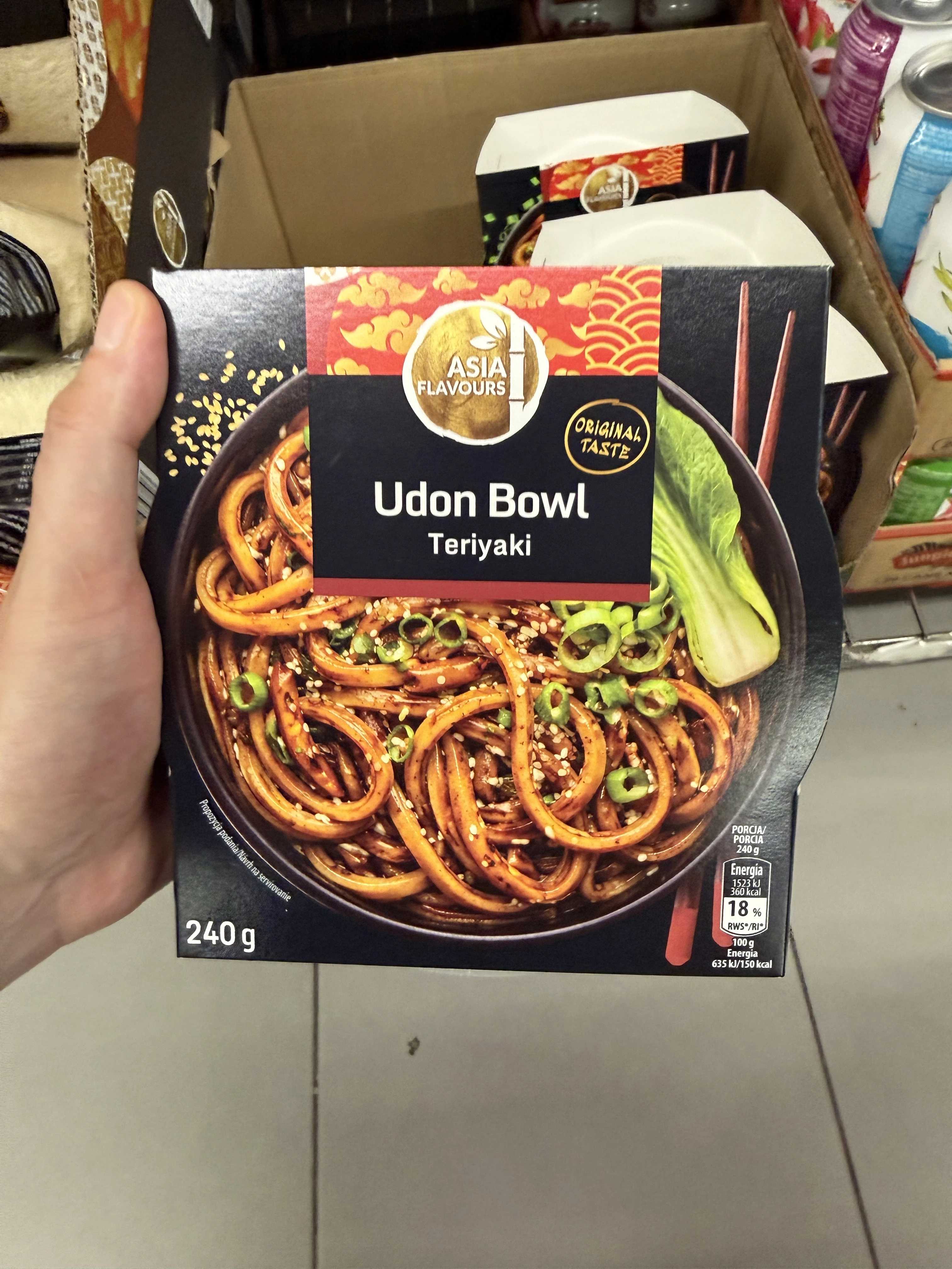 Asia Flavours Udon Bowl Teriyaki | 240g
