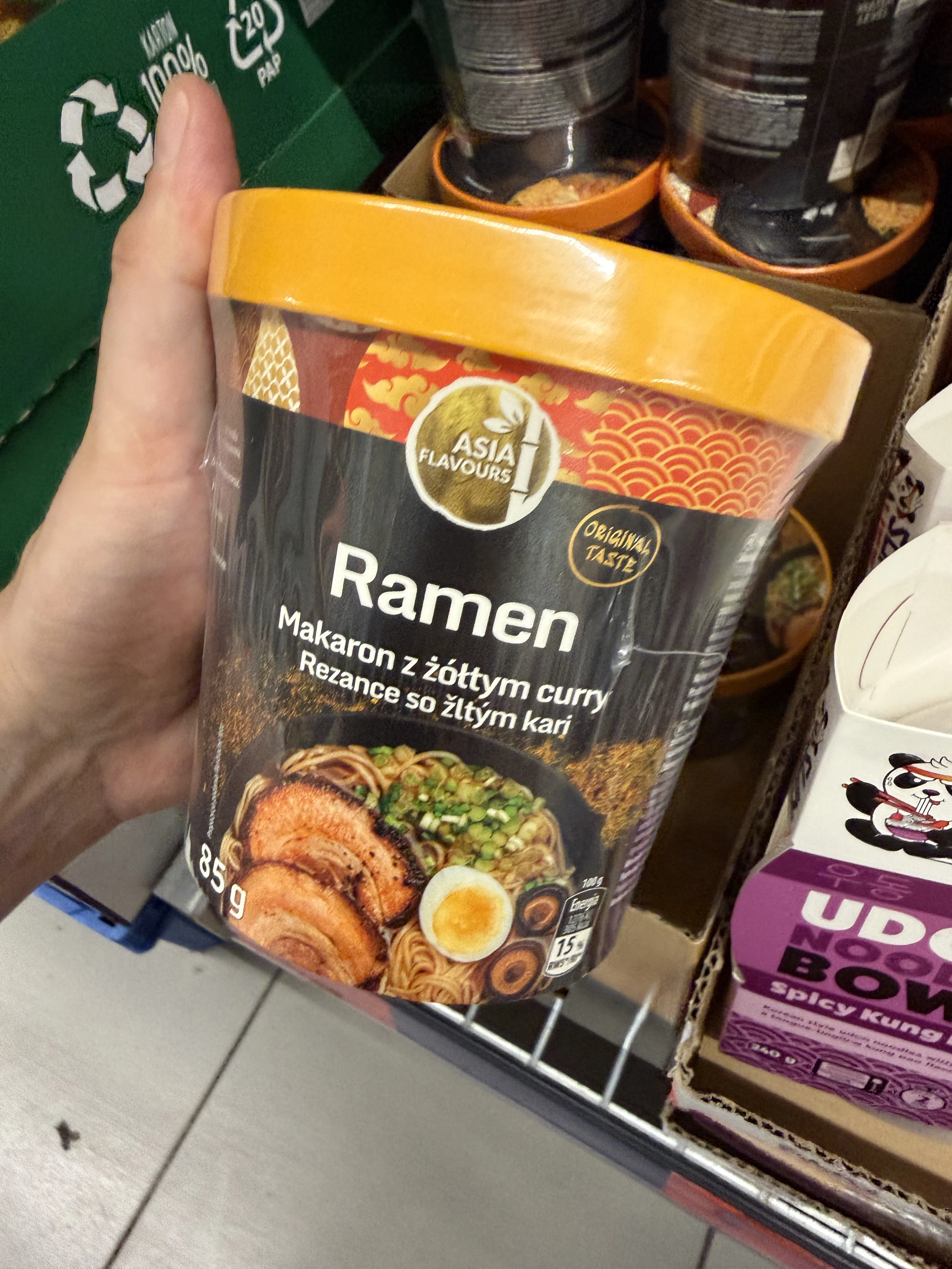Asia Flavours Ramen Makaron z żółtym curry | 85g