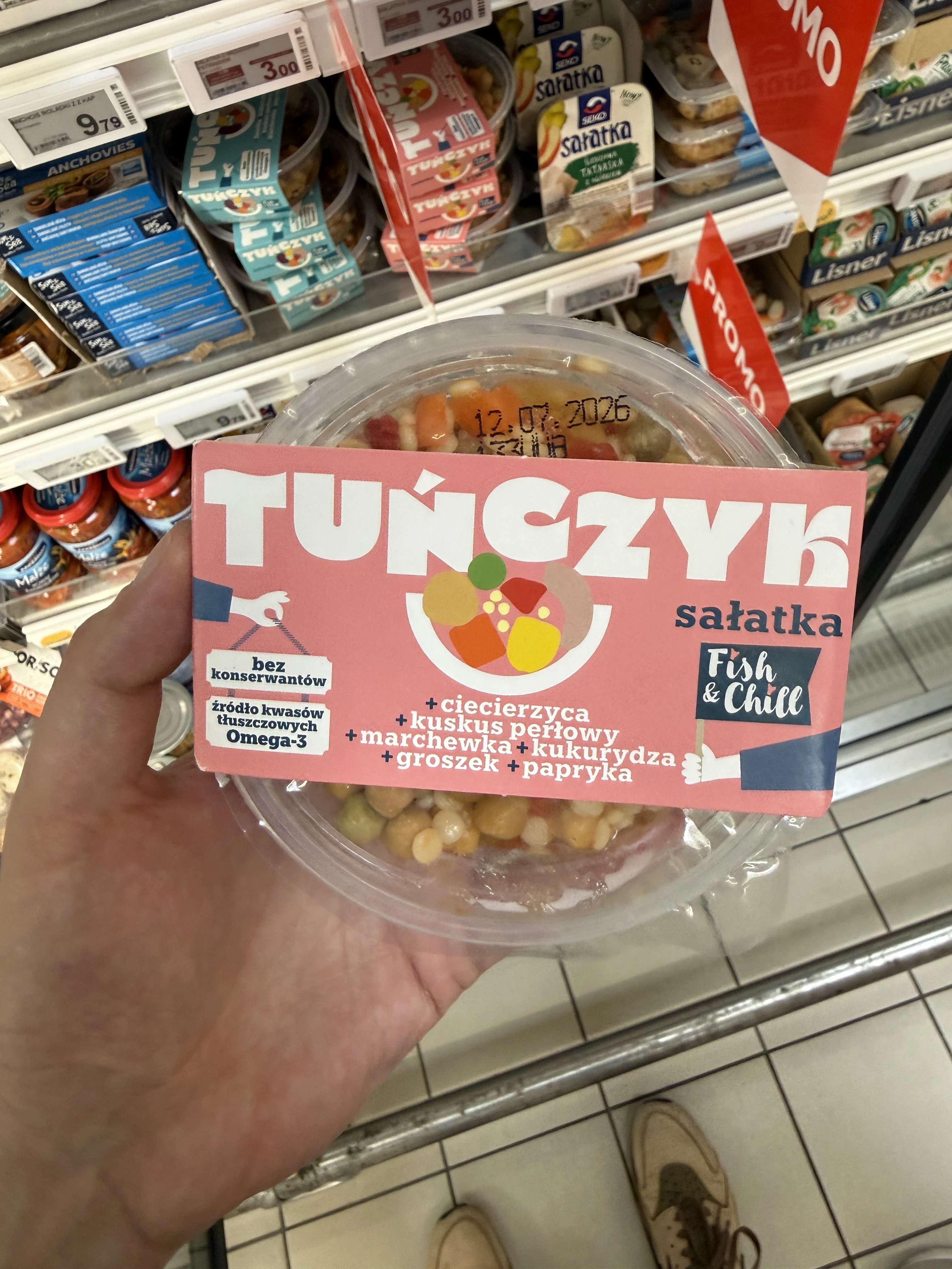 SEKO Fish & Chill Sałatka z tuńczykiem | 160g