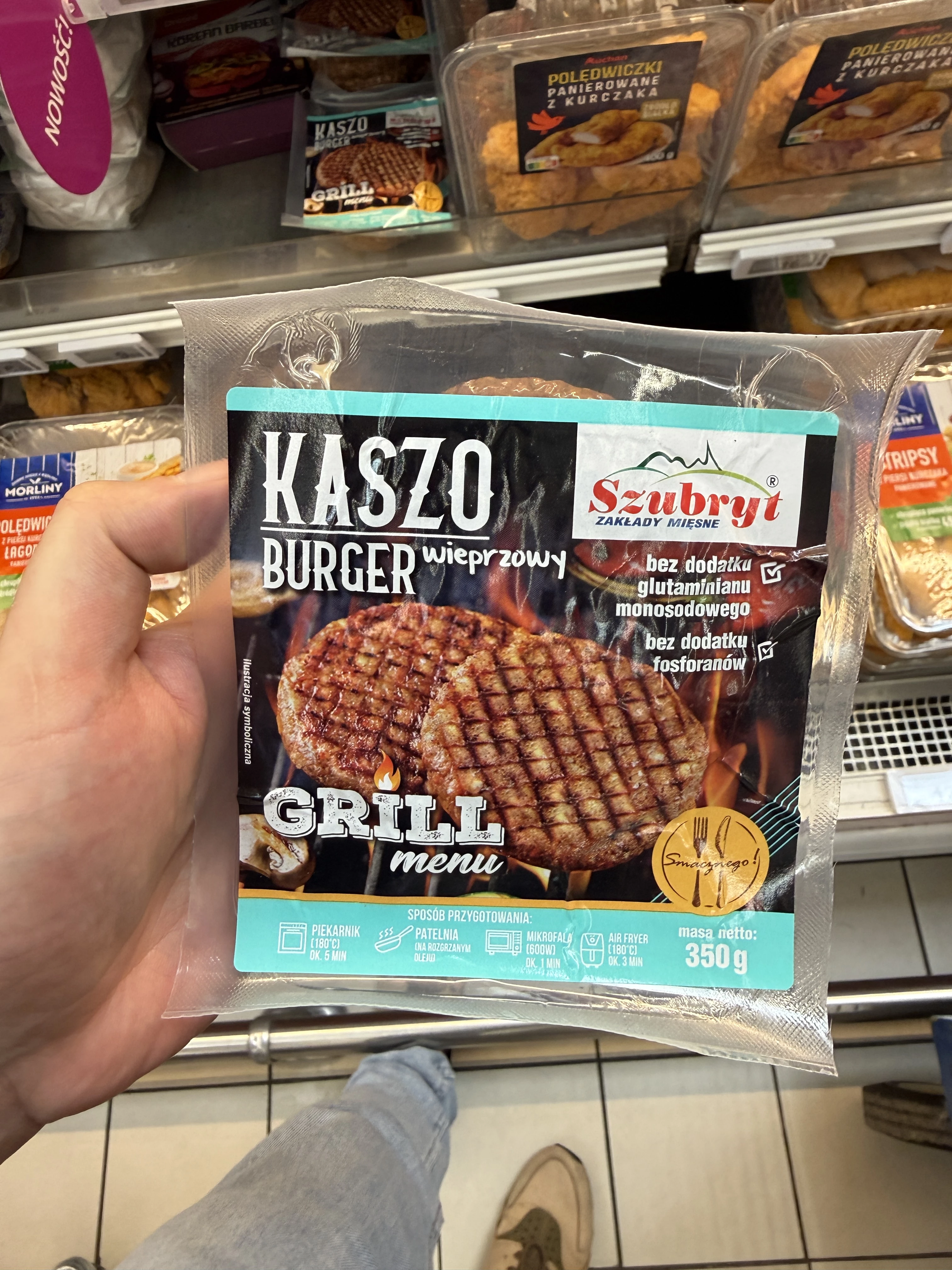 Szubryt Kaszoburger wieprzowy | 350g