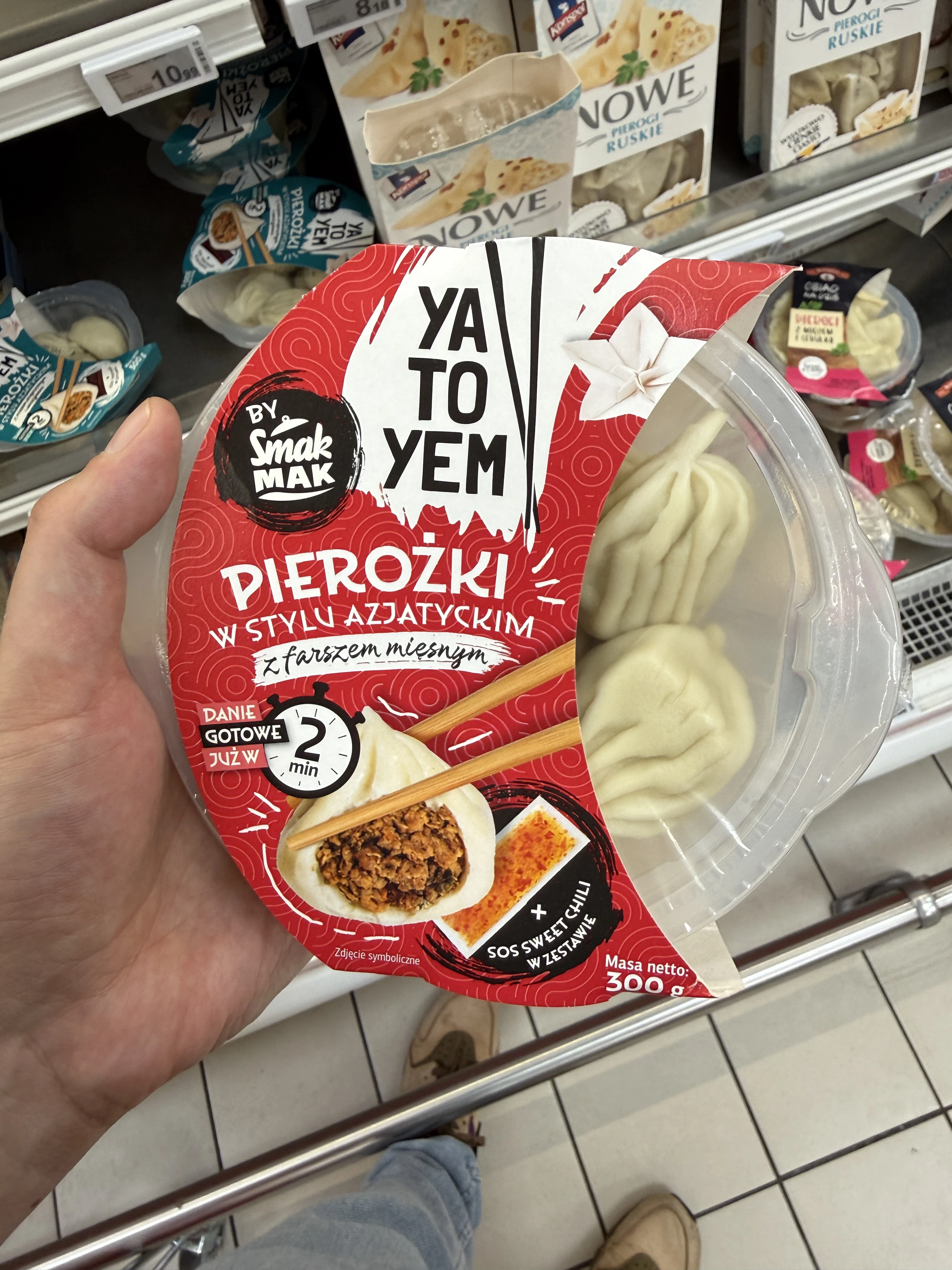 Ya To Yem Pierożki w stylu azjatyckim z farszem mięsnym SmakMak | 300g
