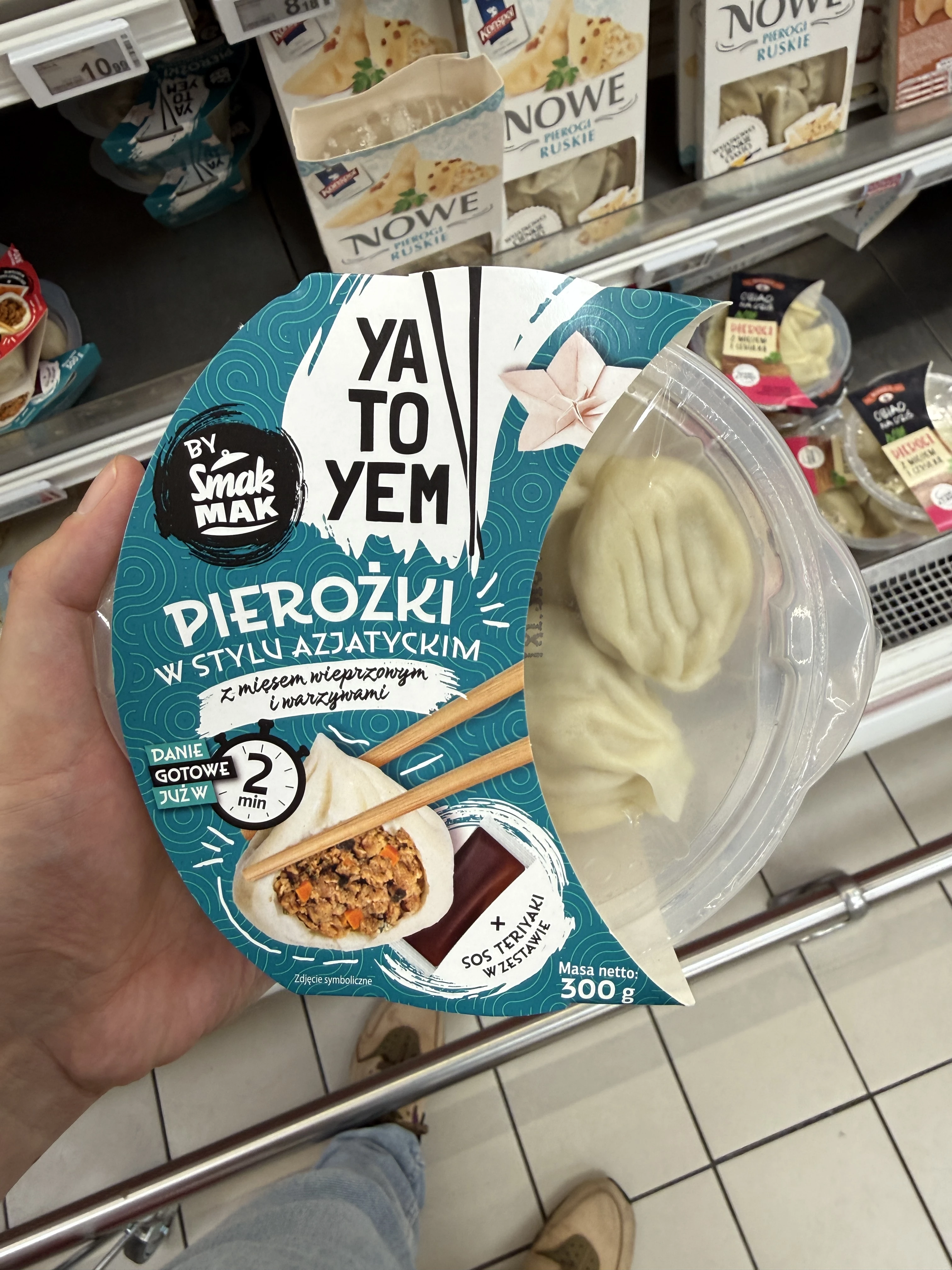 Ya To Yem pierożki azjatyckie z mięsem wieprzowym i warzywami SmakMAK | 300g