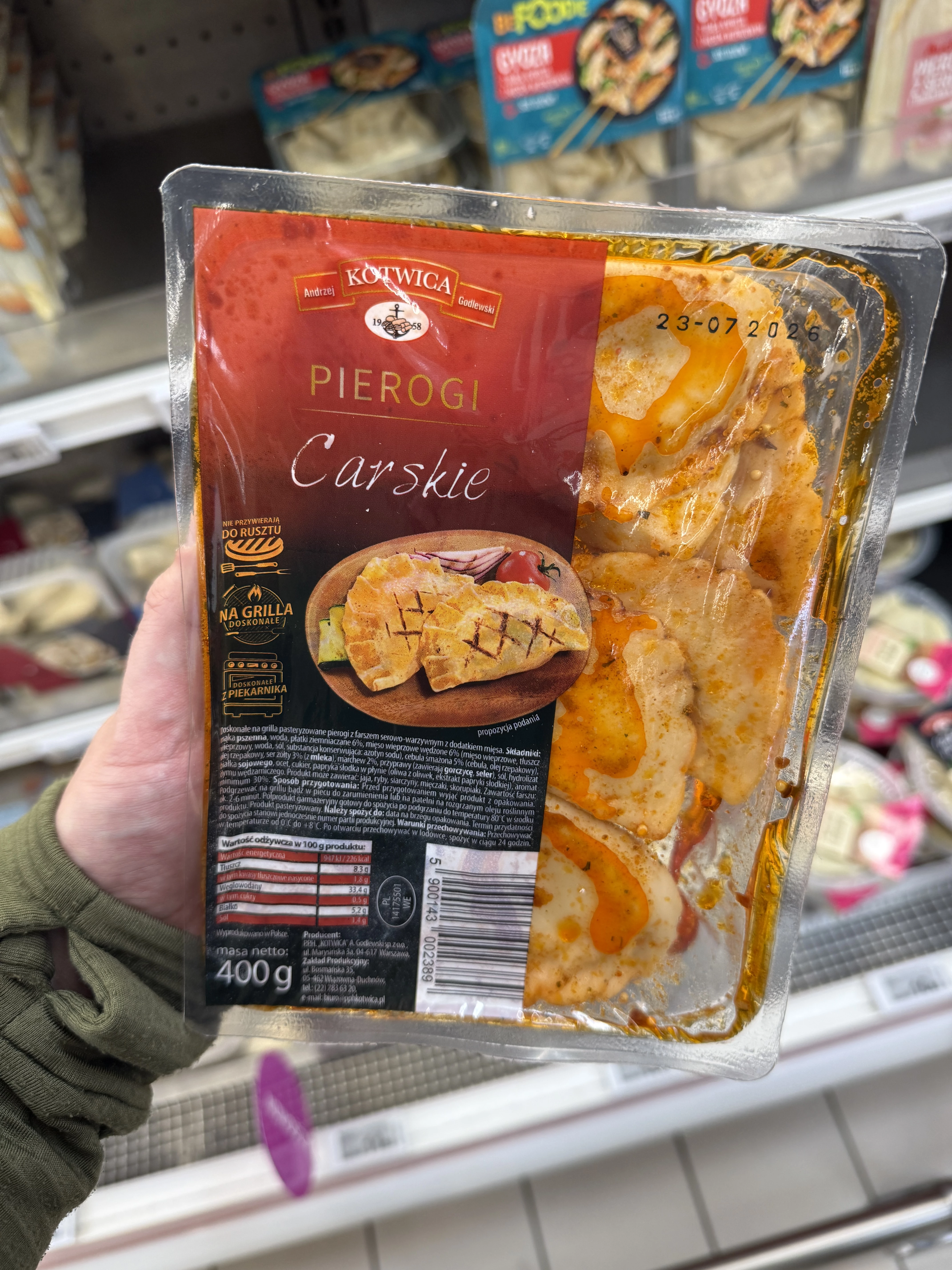 Pierogi Carskie Kotwica | 400g