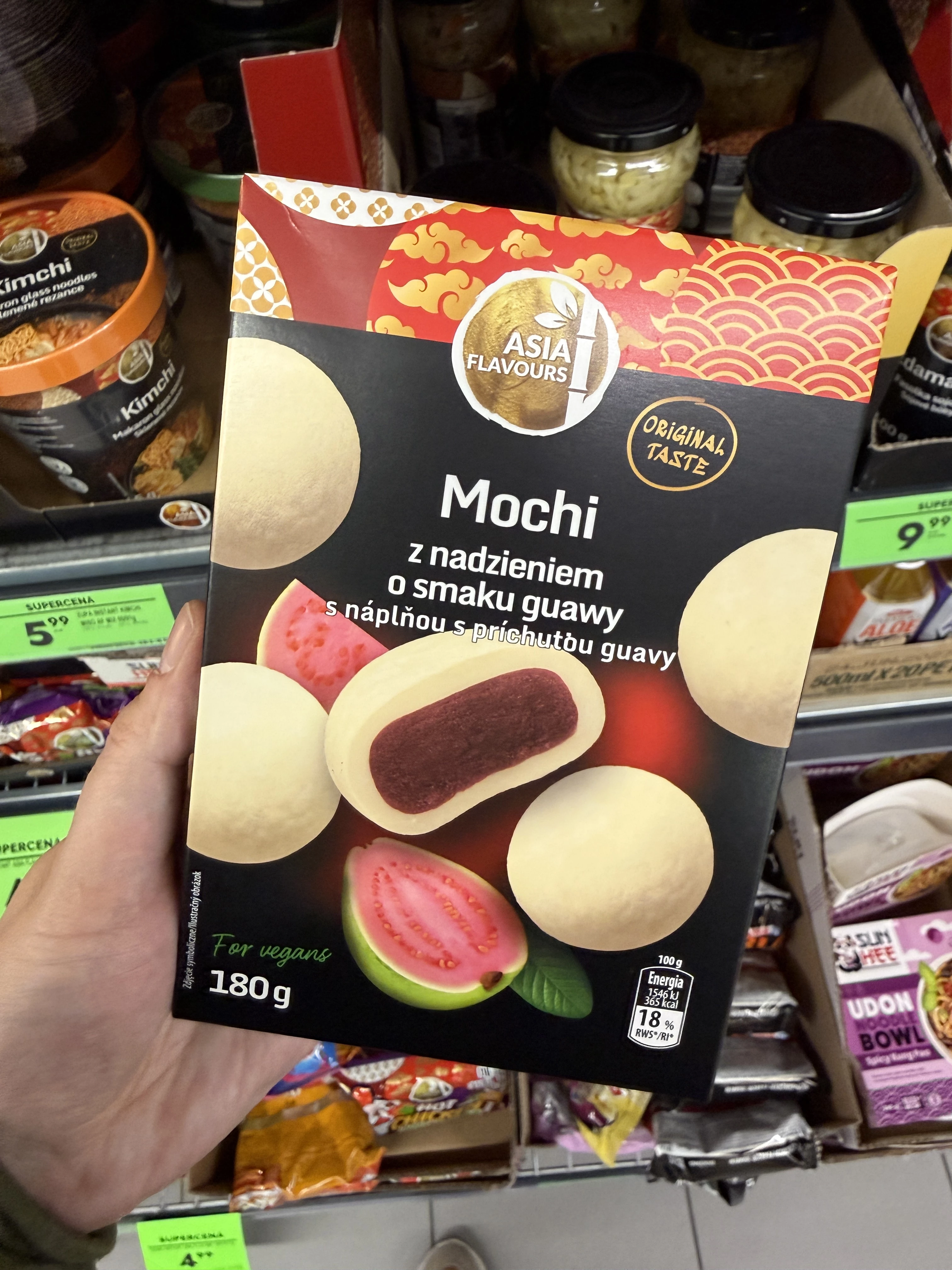 Asia Flavours Mochi z nadzieniem o smaku guawy | 180 g