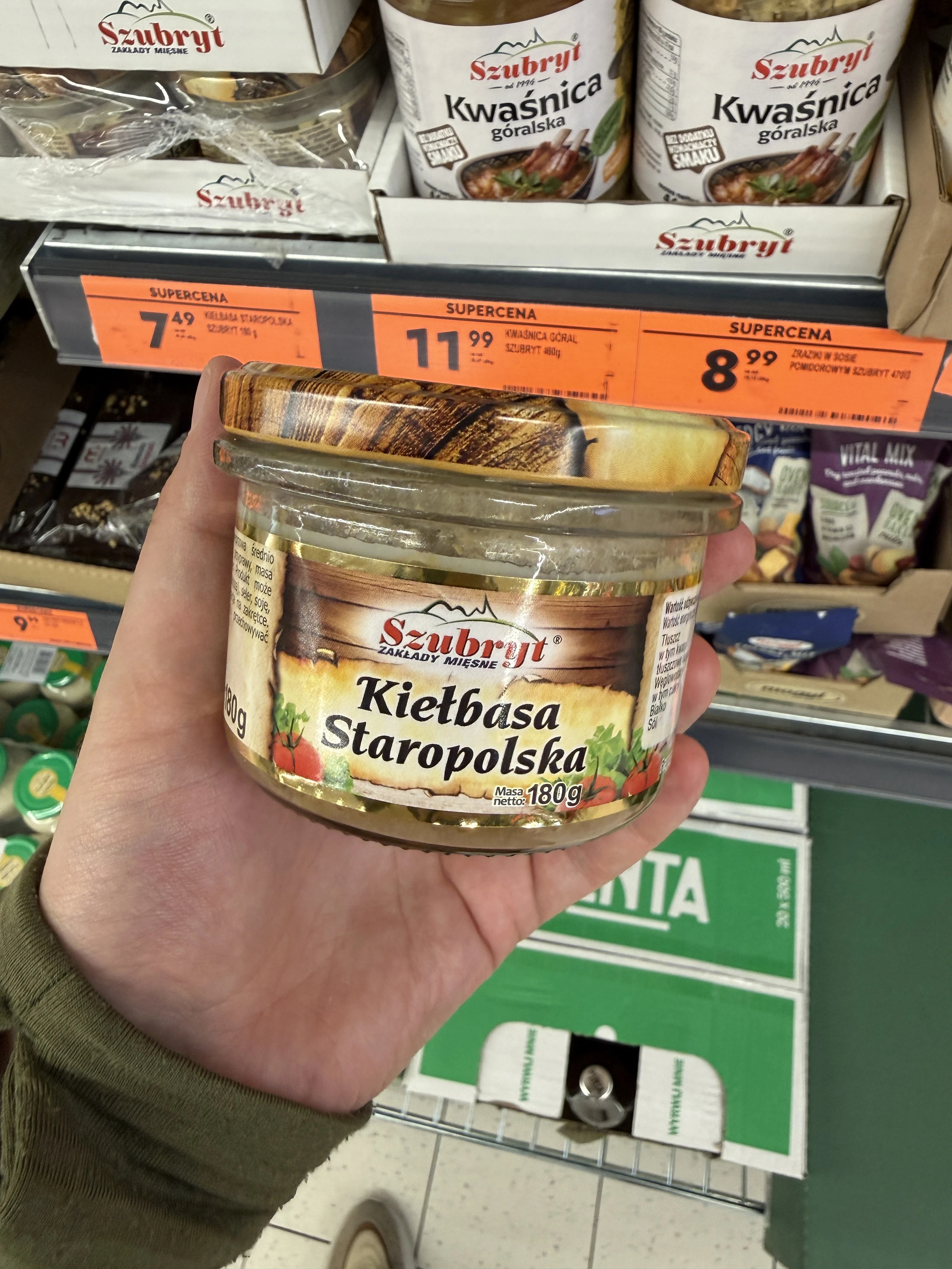 Szubryt Kiełbasa Staropolska | 180g