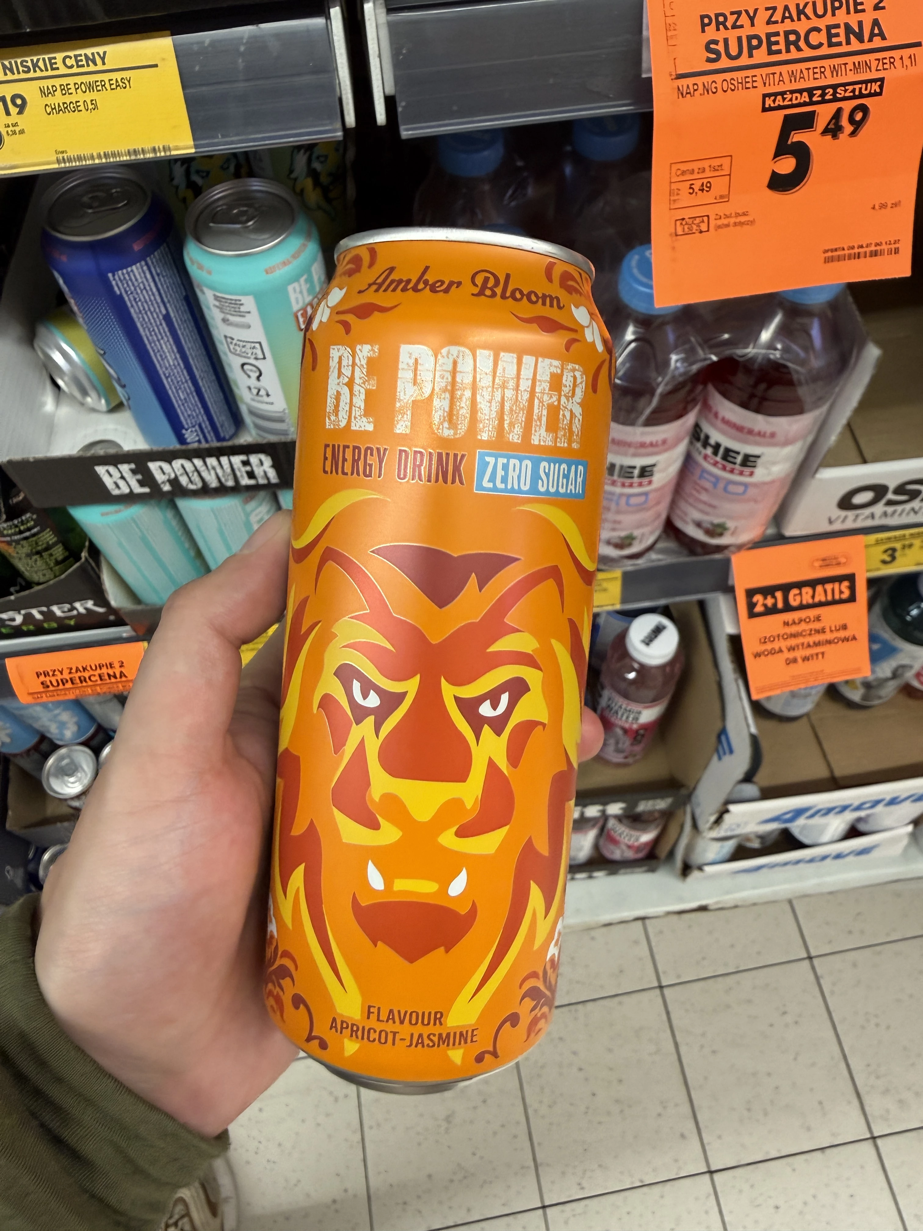Be Power Amber Bloom (Morela-Jaśmin) | 500ml