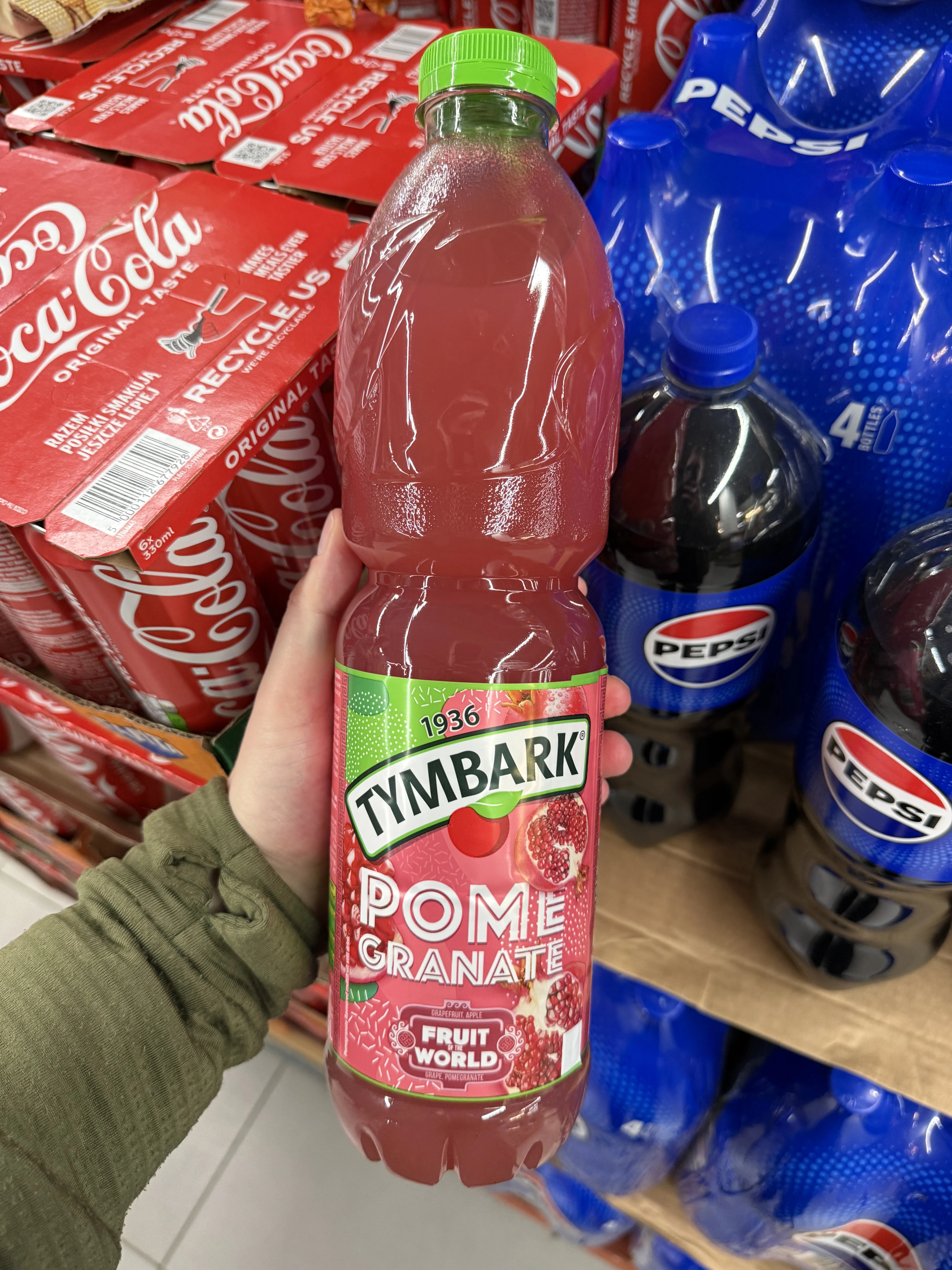 Tymbark Owoce Świata napój wieloowocowy granat | 1500ml
