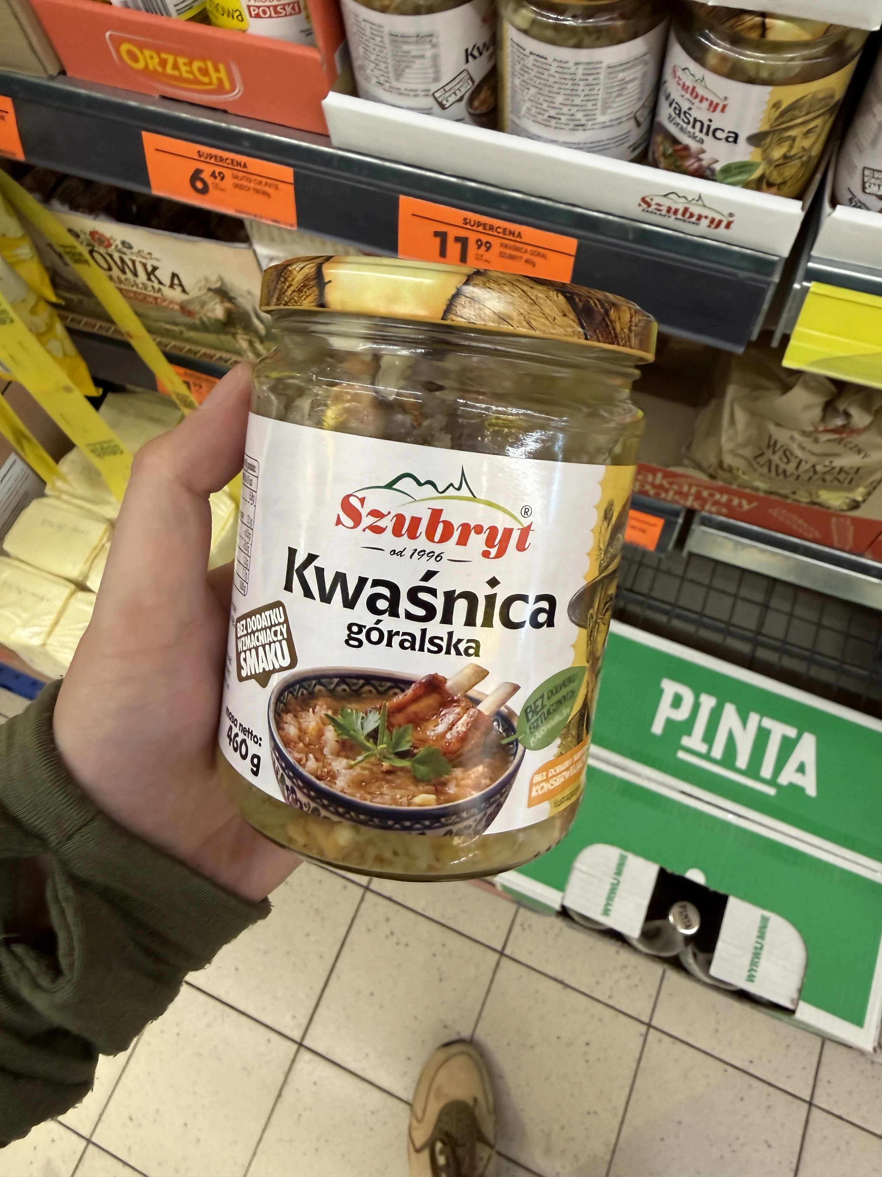 Szubryt Kwaśnica góralska | 460g