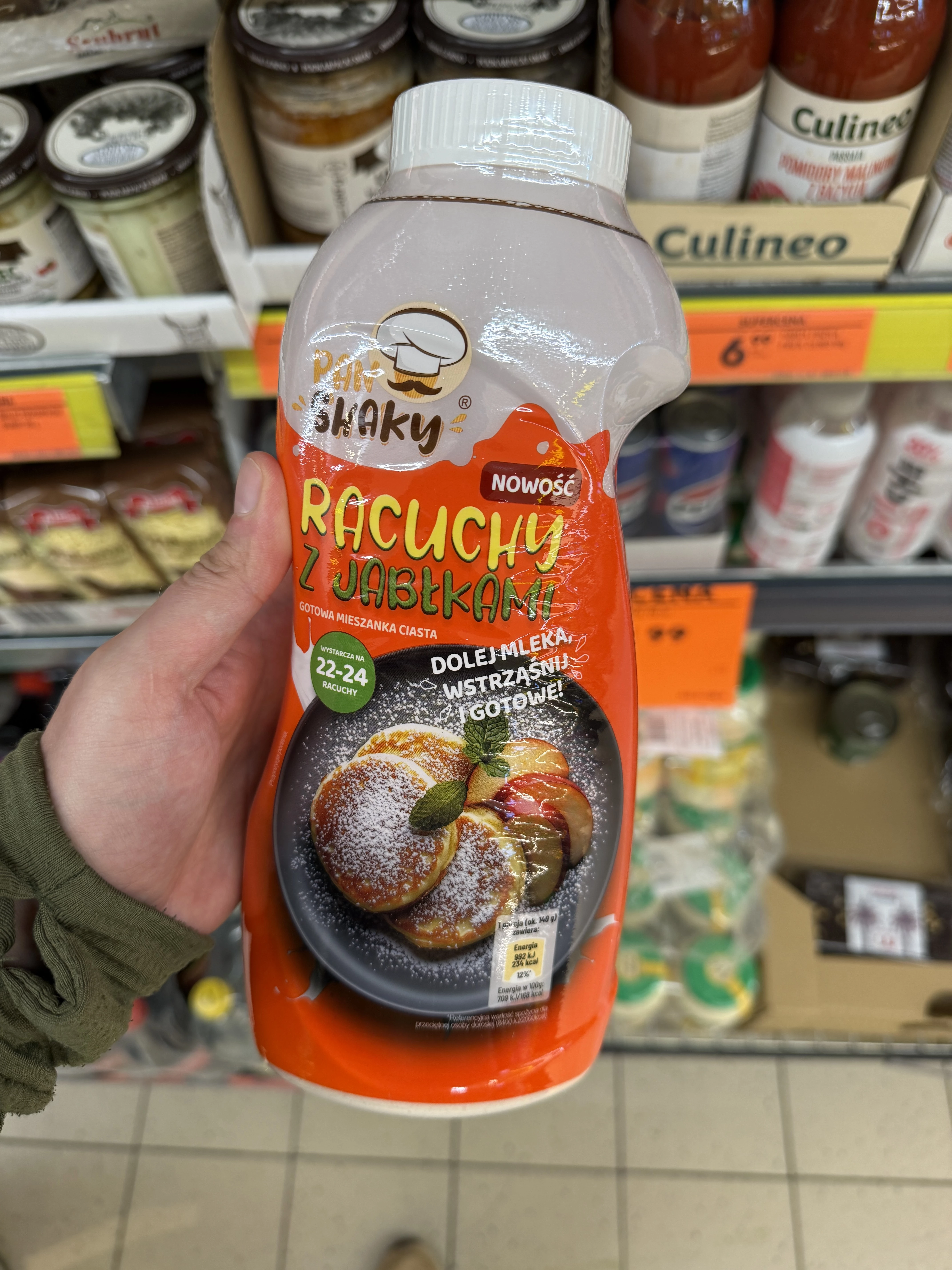 Pan Shaky Racuchy z Jabłkami | 280g