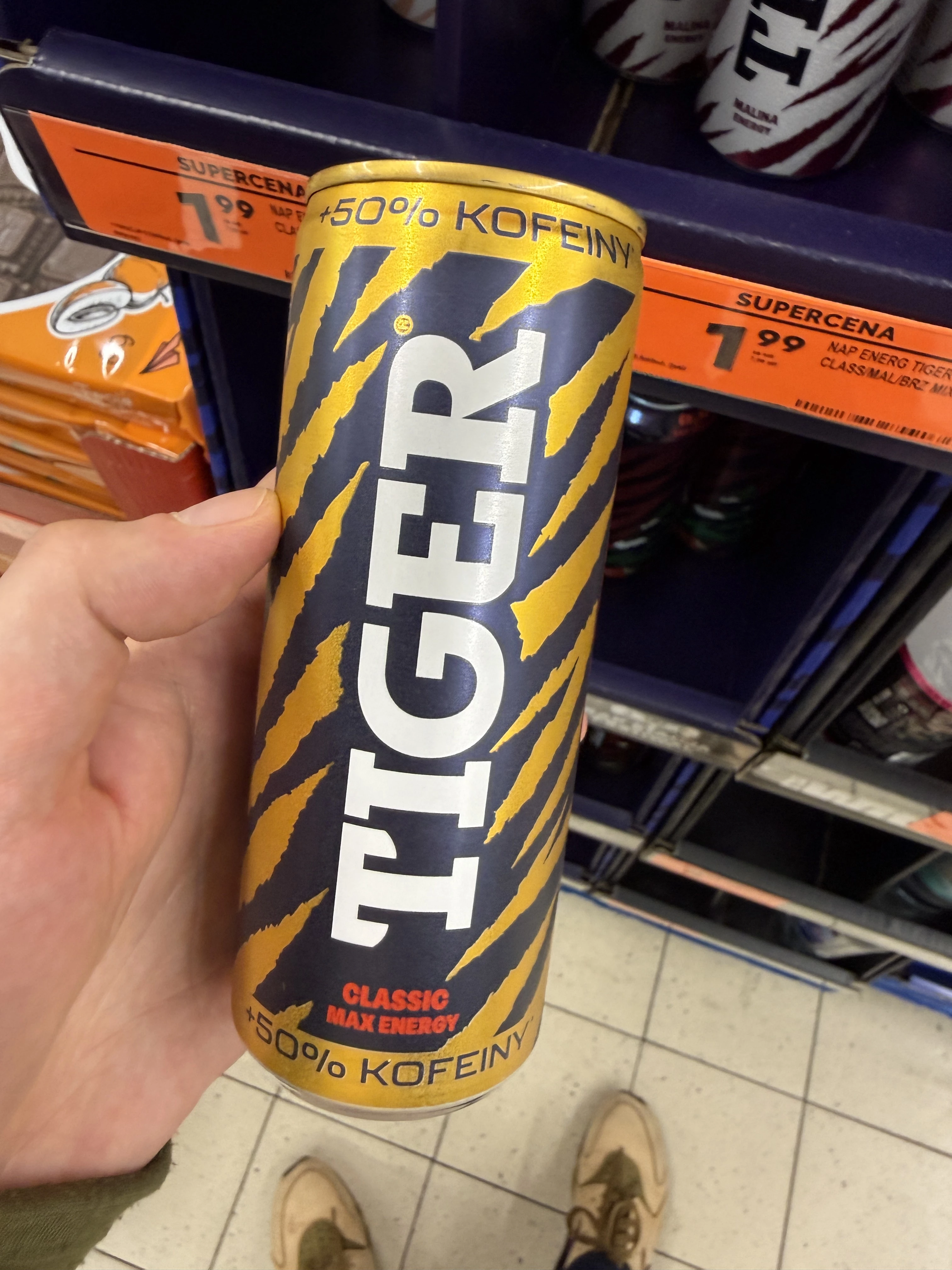 Tiger Max Energy Classic | 250ml