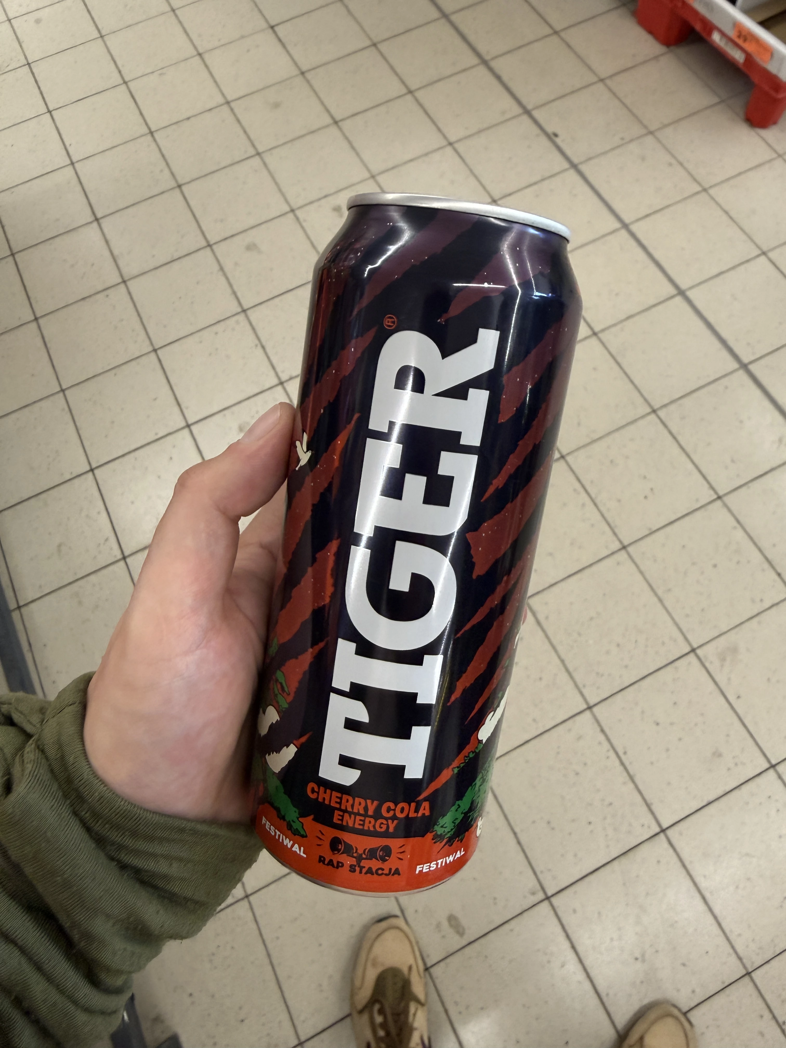 Tiger Cherry Cola Energy | 500ml