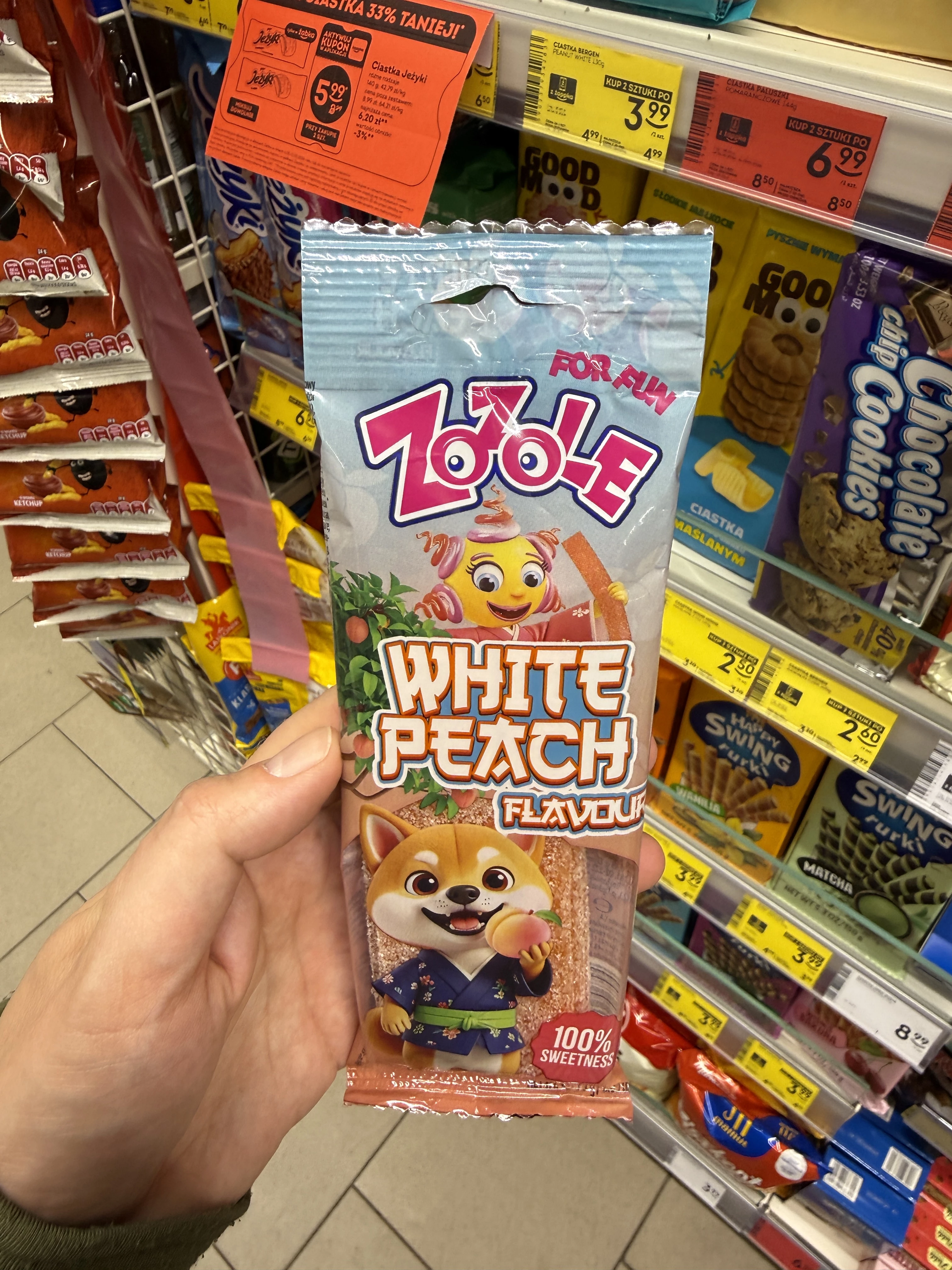 Zozole For Fun White Peach Flavour | 75g