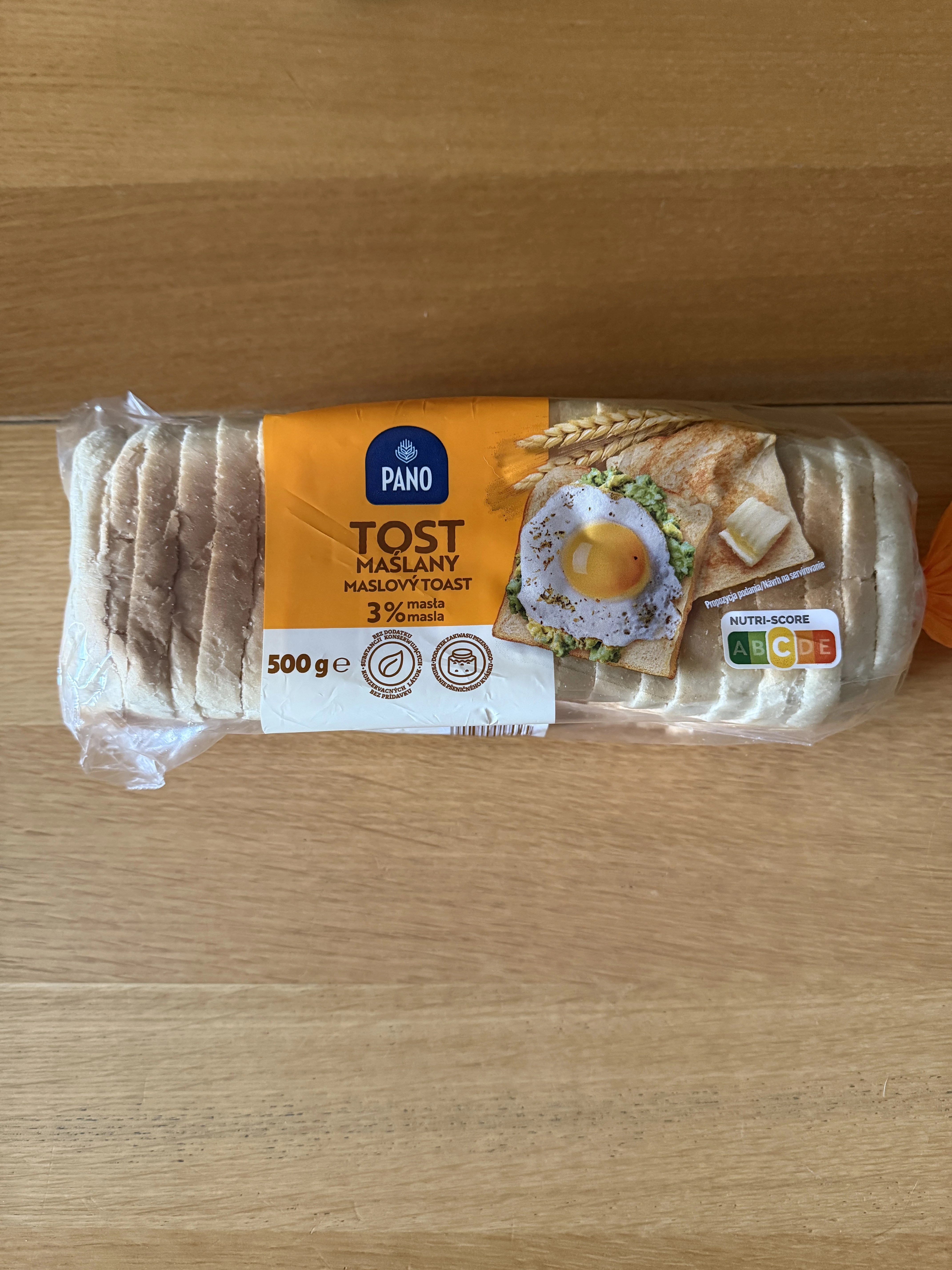 Pano Chleb Tostowy Maślany | 500g